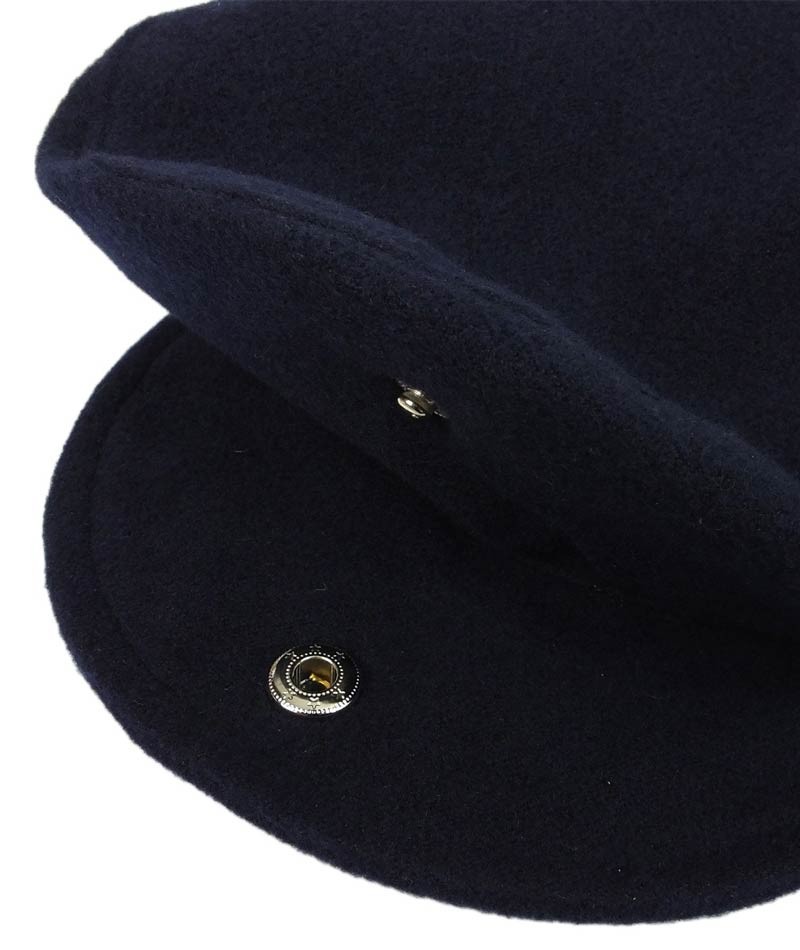 Jungen Mantel und Hut Set - Navy blau
