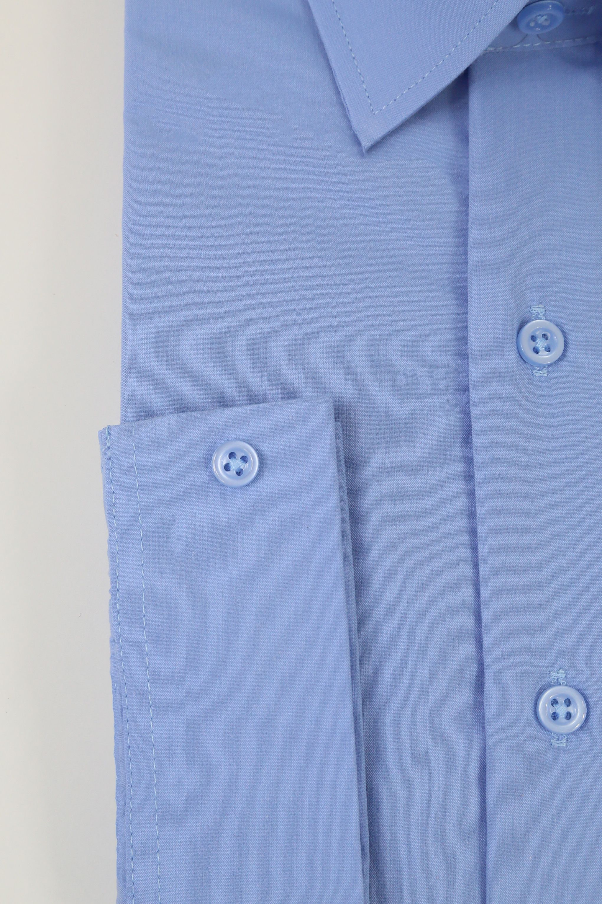 Boys Classic Collar Dress Shirt - Harput - Blau