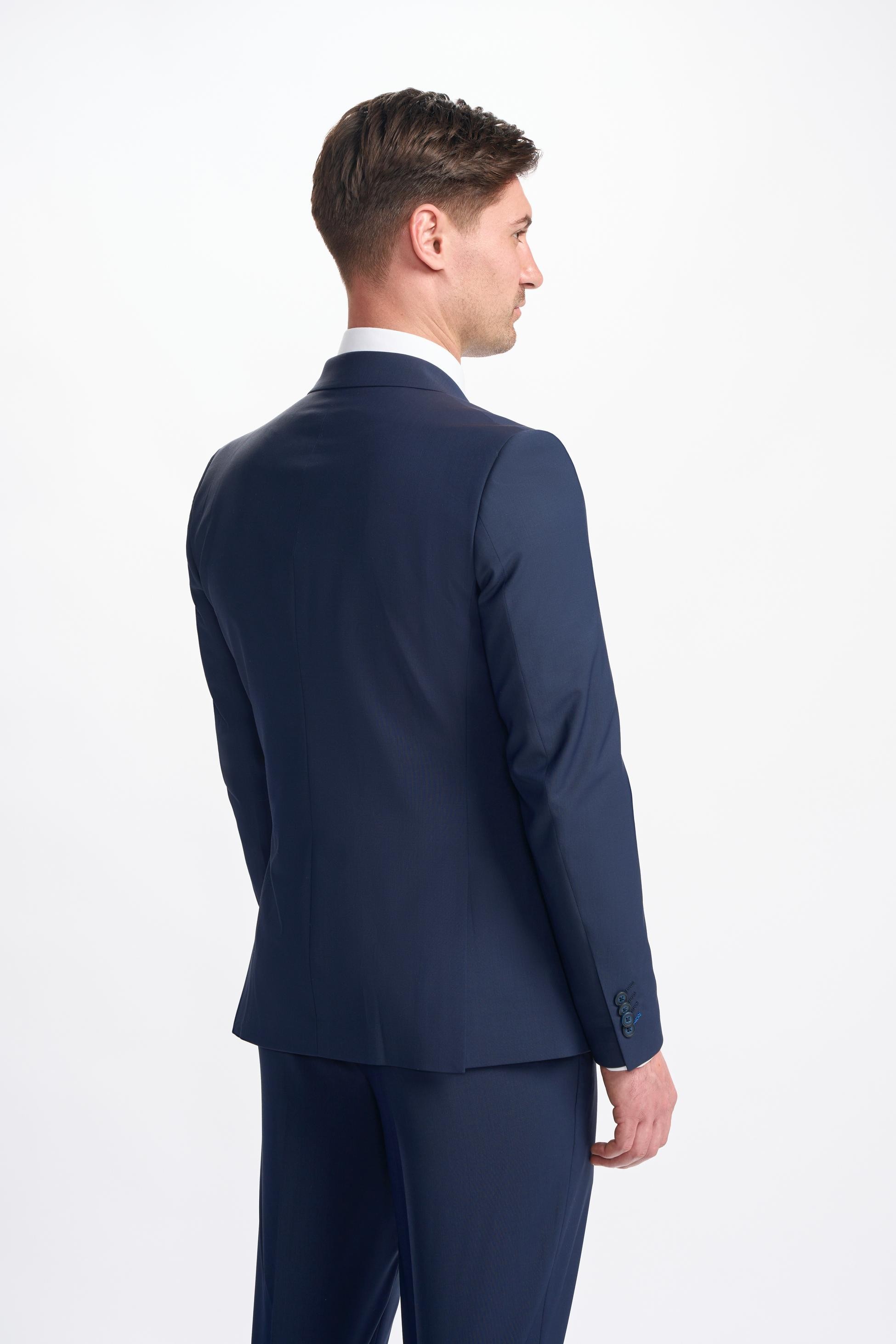 Veste de Costume à Double Boutonnage en Mélange de Laine pour Homme – BOND D/B