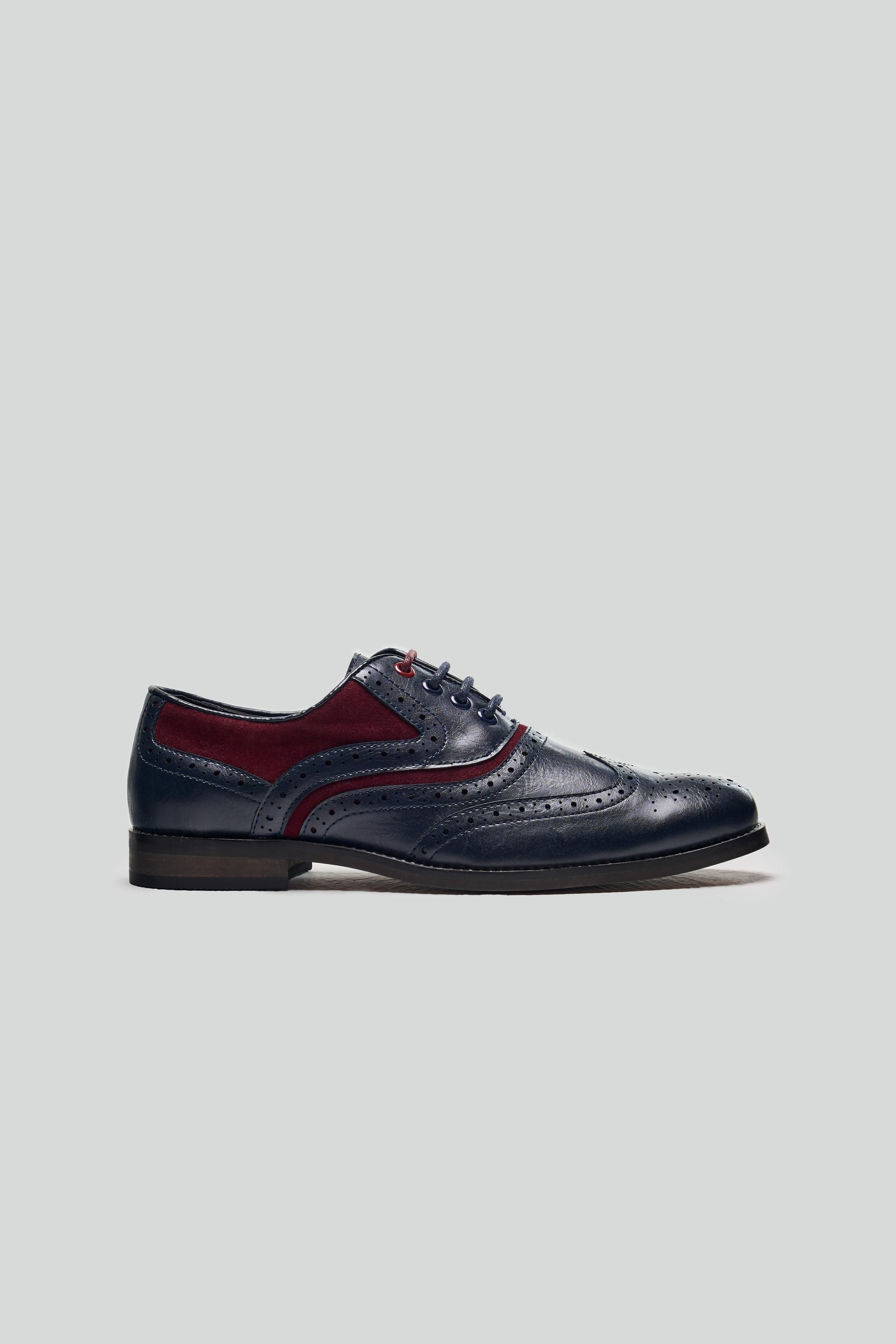 Jungen Schnür-Oxford-Brogue-Schuhe - RUSSEL