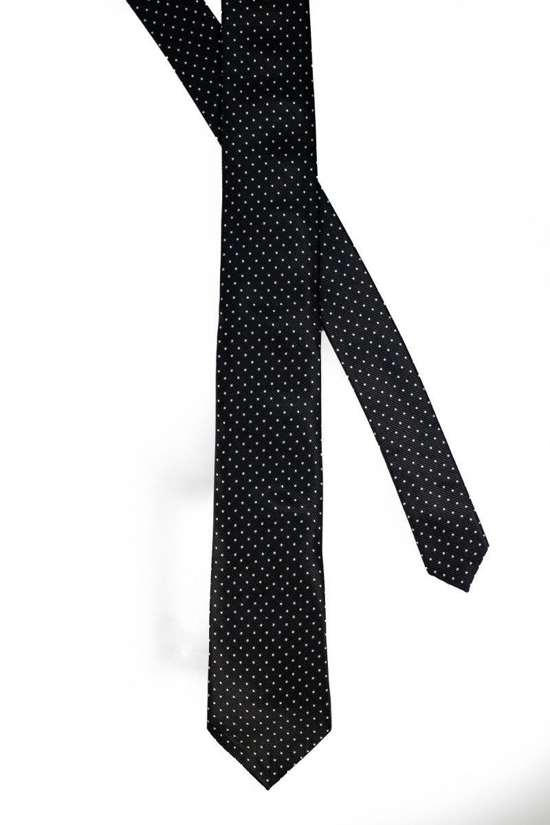 Men's Tie, Hanky & Cufflinks Polka Dot Set