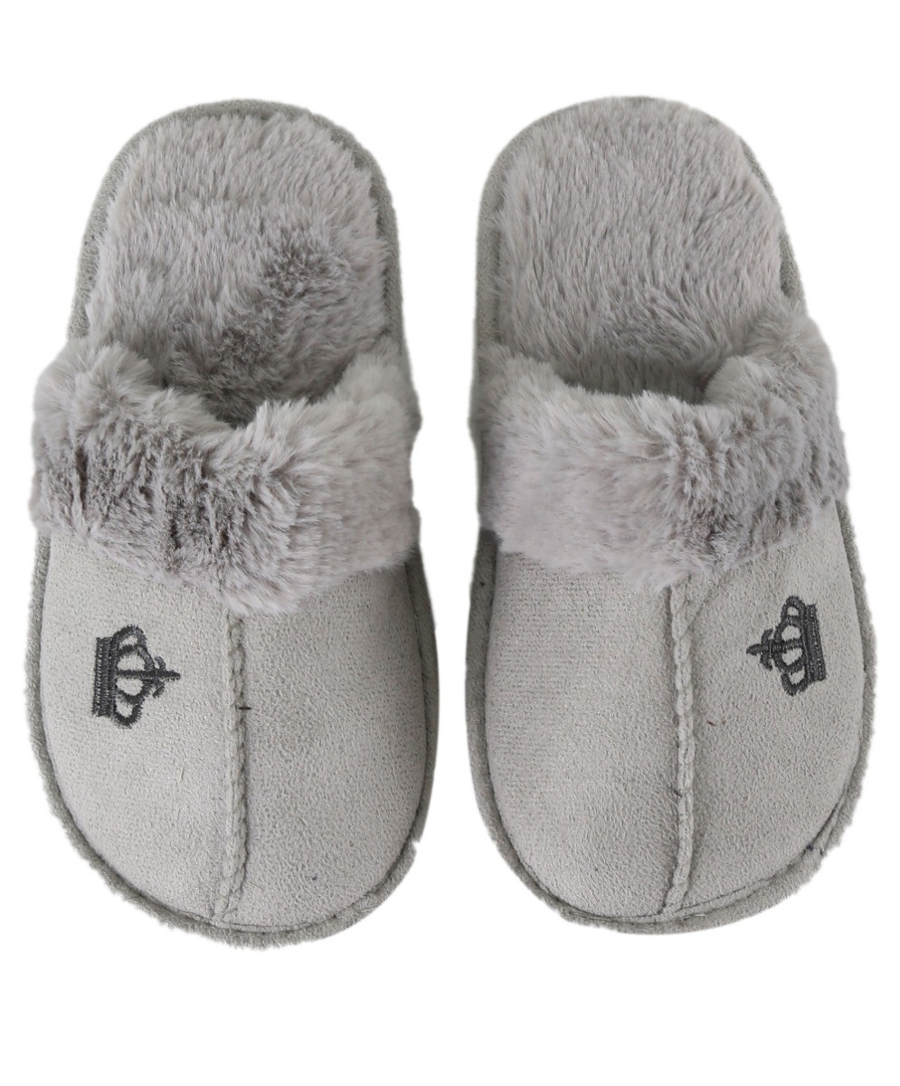 Boys furry sale slippers