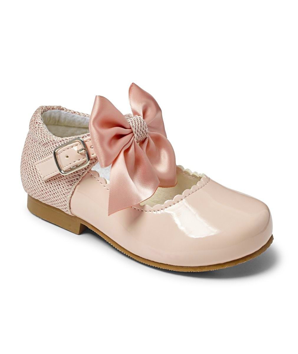 Girls Bow Patent Mary Jane Shoes – KRISTY