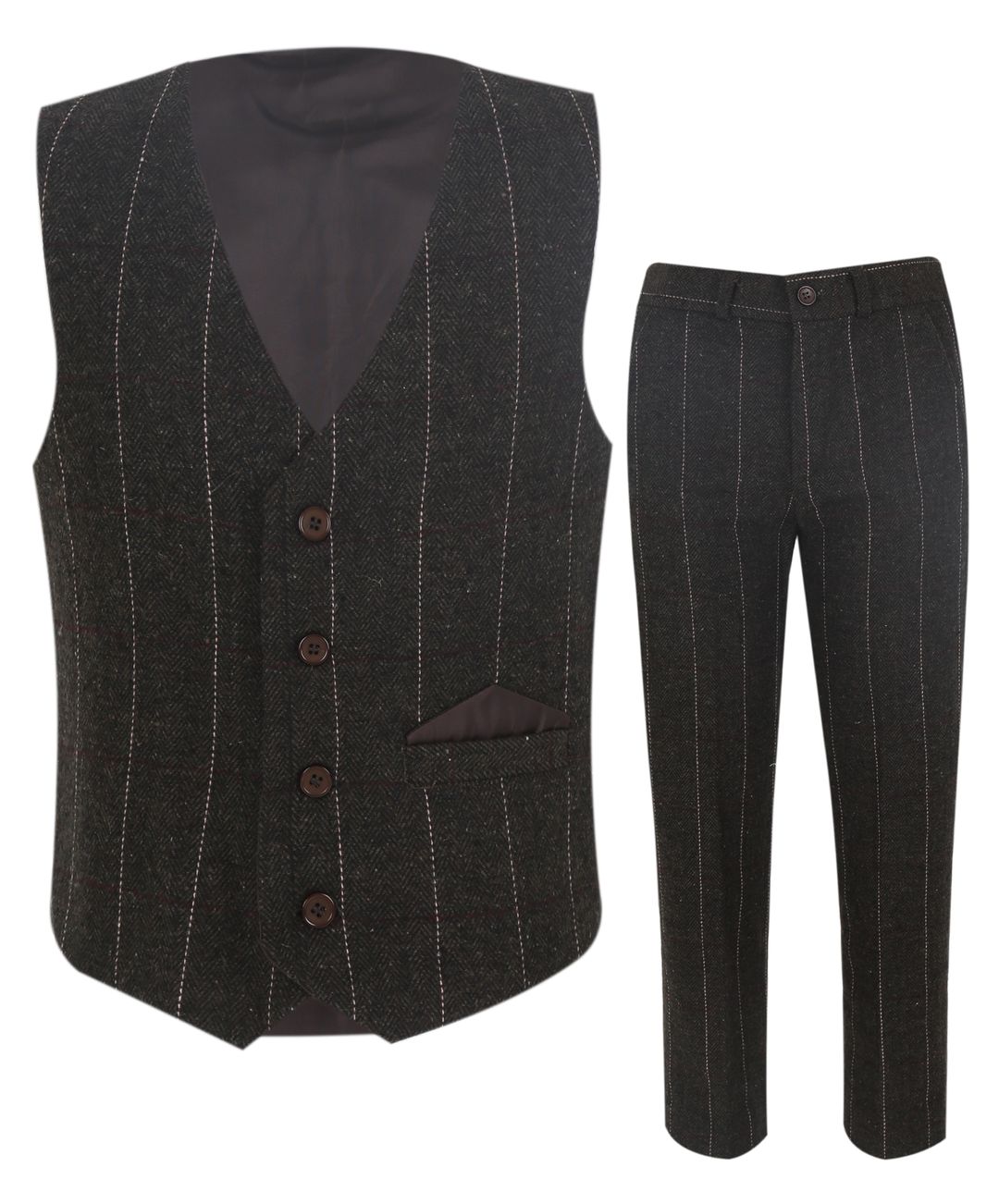 Buy Green 2-Piece Ethnic Suit for Men by HANGUP PLUS Online | Ajio.com