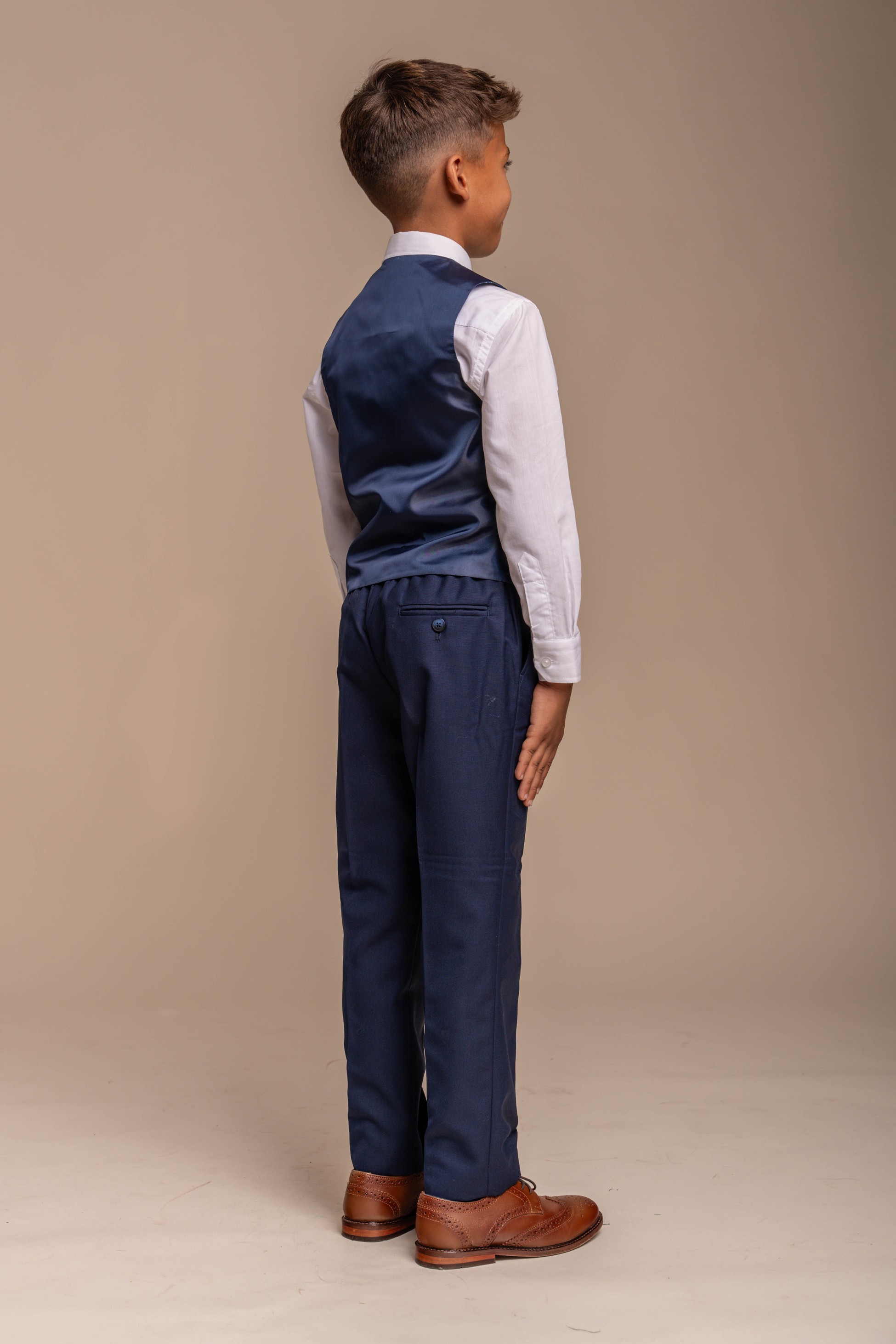 Boys Slim Fit Formal Suit - JEFFERSON Navy