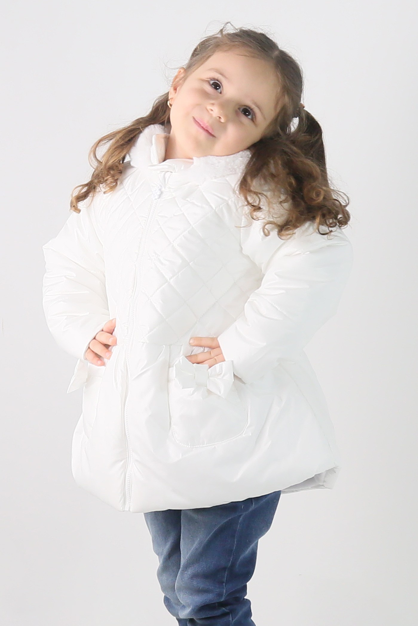 Manteau Matelassé à Capuche pour Bébé & Filles - SASHA