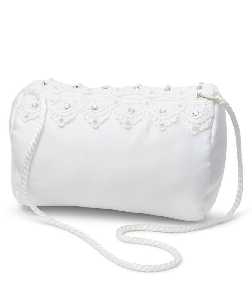 Pochette pour Filles avec Détails en Dentelle – MB7704 - Blanc