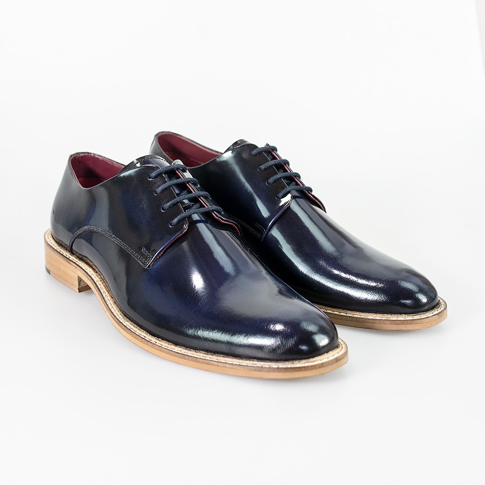 Herren Oxford Schuhe aus Lackleder Signature