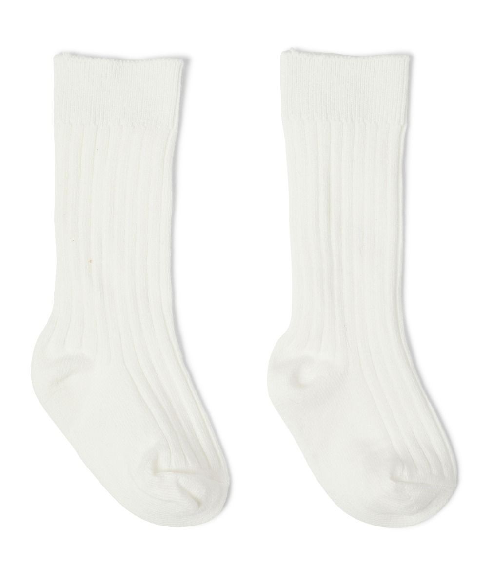 Jungen Alltags-Rippsocken - ETHAN - Elfenbein