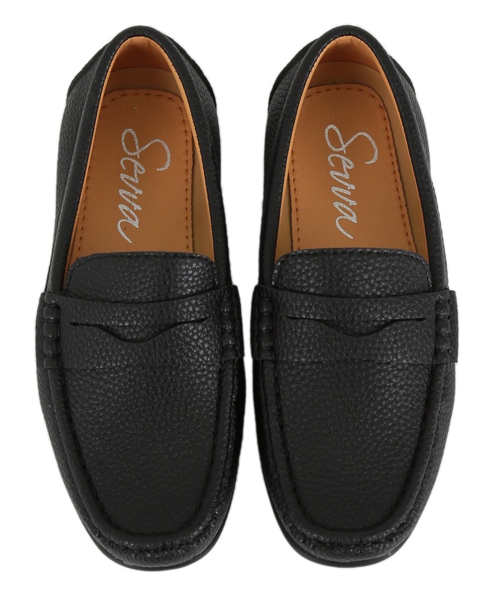 Boys Leather Penny Loafer - HUGO