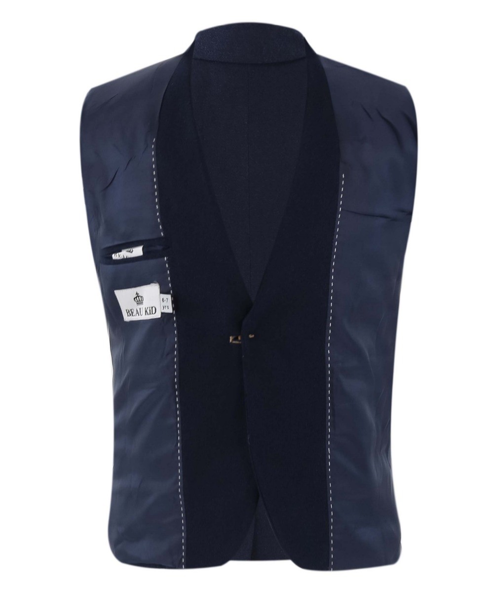 Jungen Slim-Fit Anzug - HENRY - Navy blau