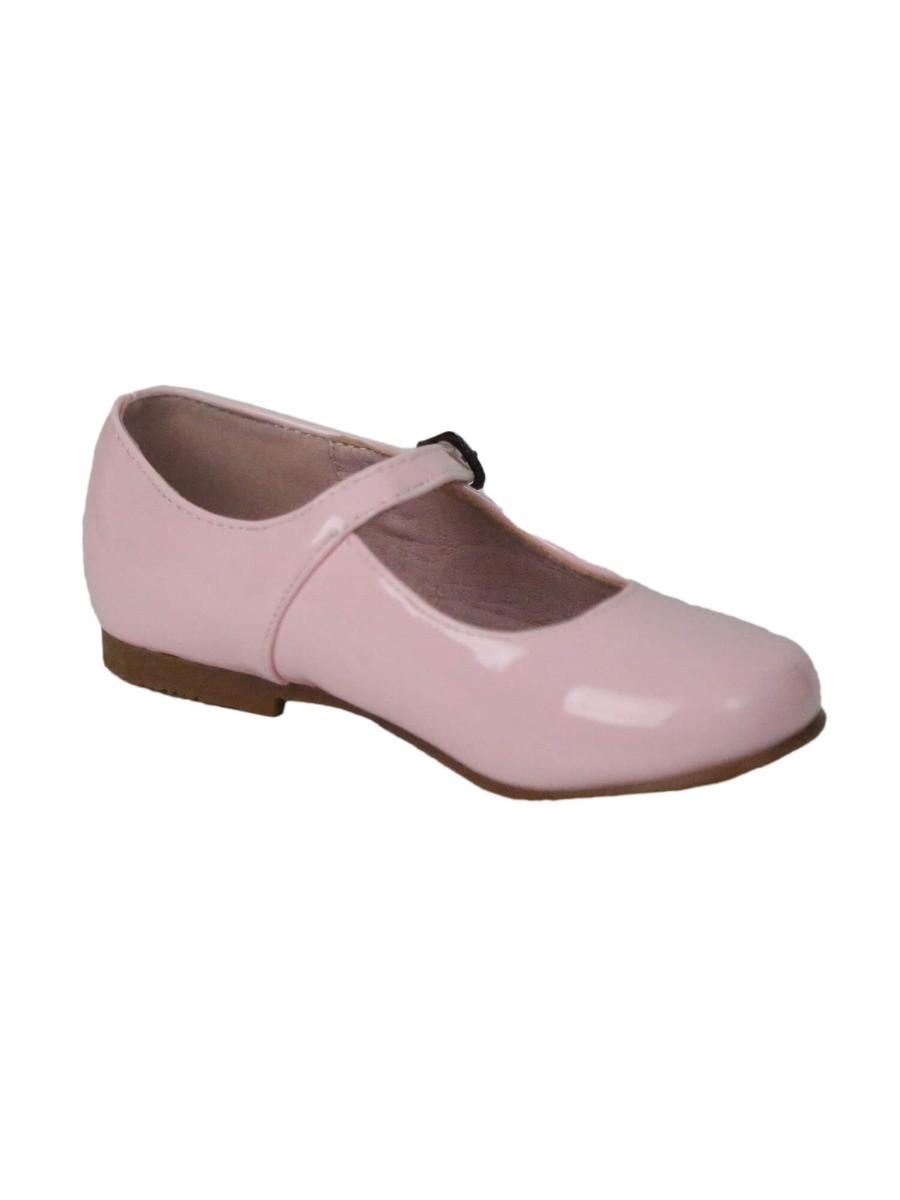 Ballerina Schuhe mit Schnalle für Kinder Mädchen - Rosa