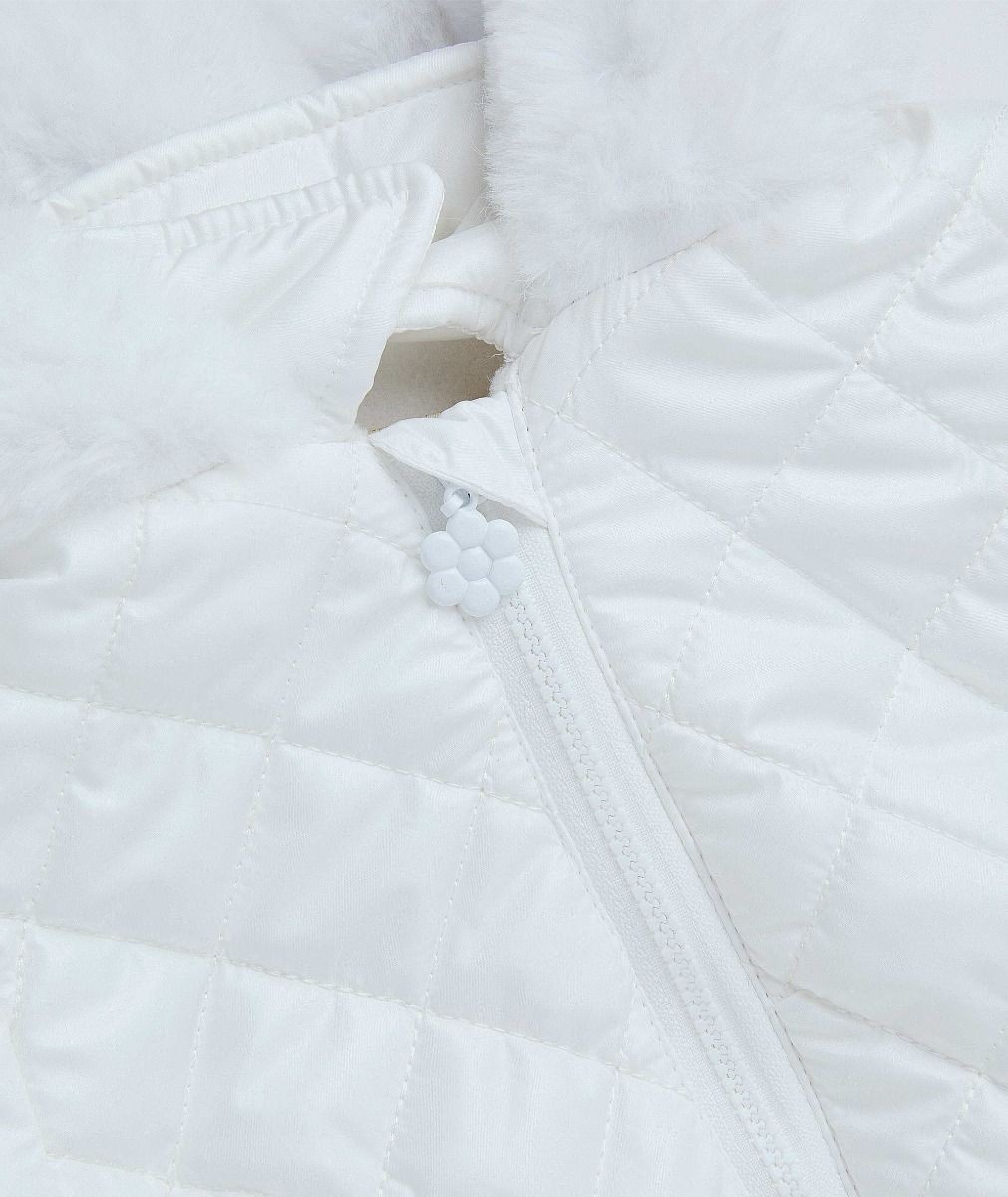 Baby & Girls' Quilted Hooded Puffer Coat - SASHA