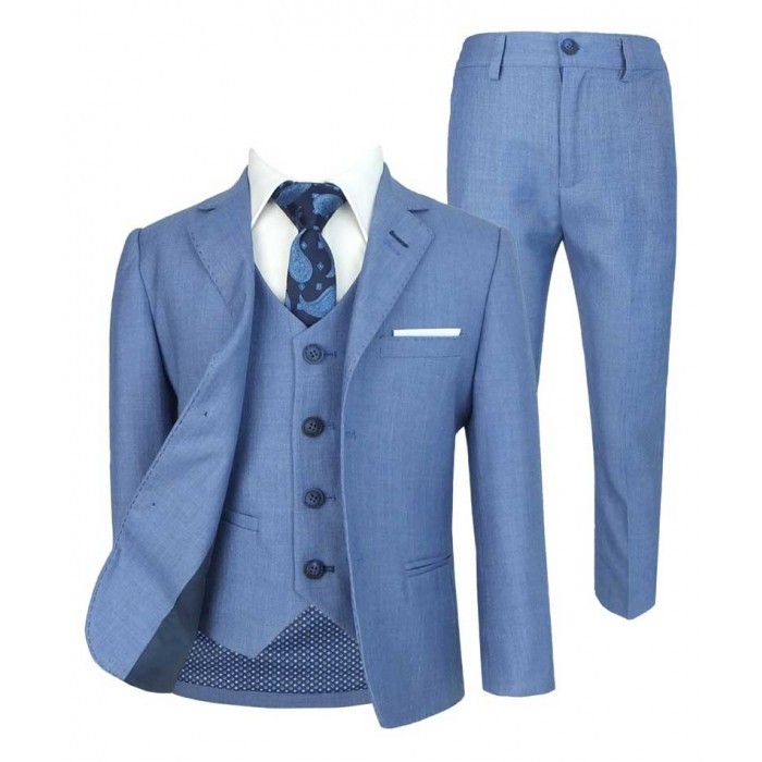 Festliche Slim Fit Anzug für Jungen - Jay Blue