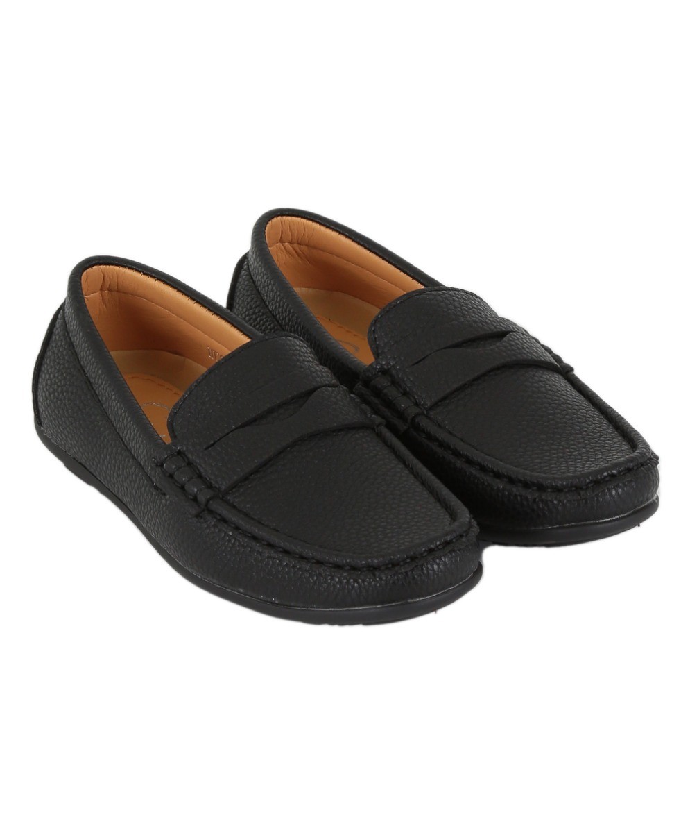 Boys Leather Penny Loafer - HUGO