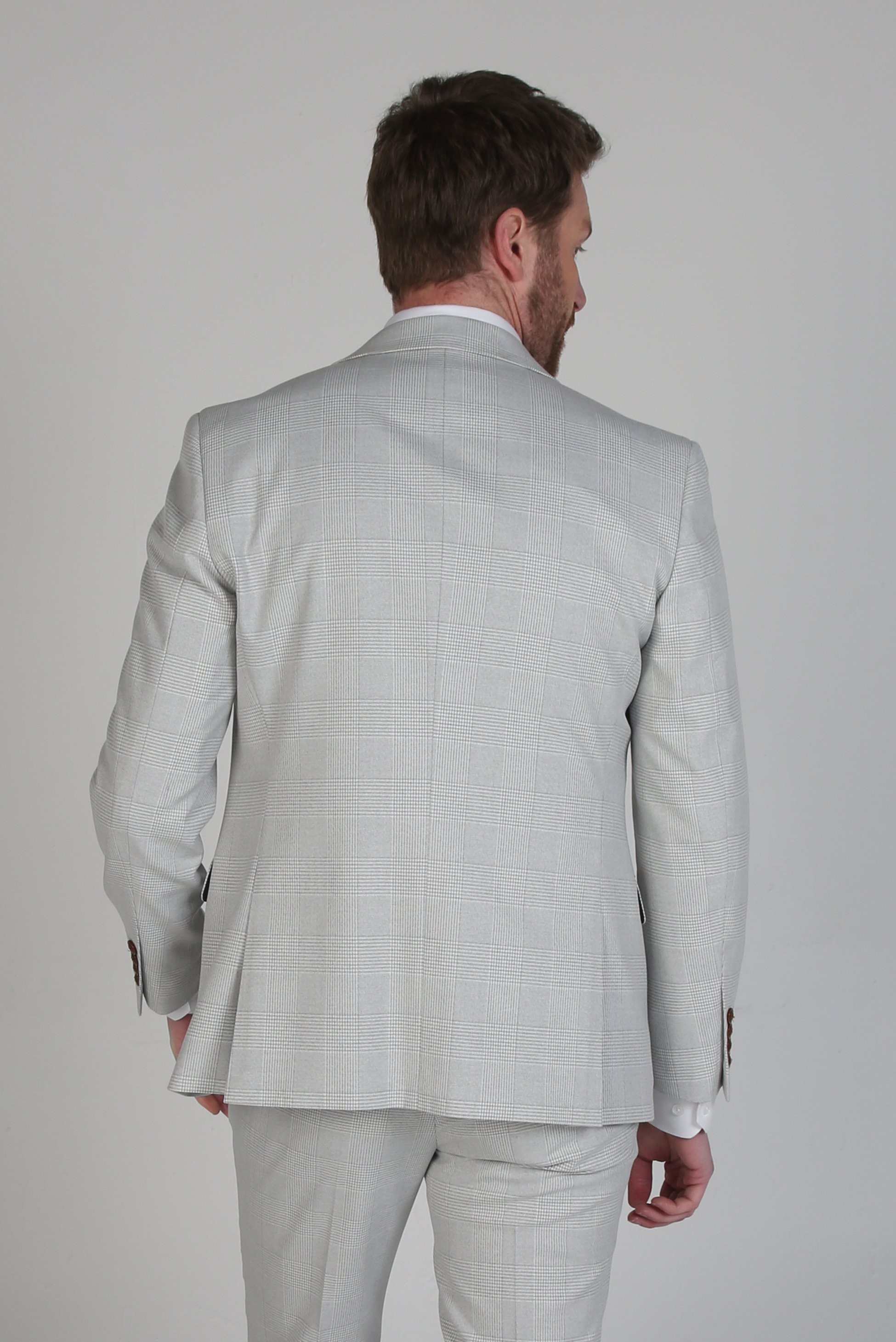 Men’s check Suit Jacket - Mark Stone