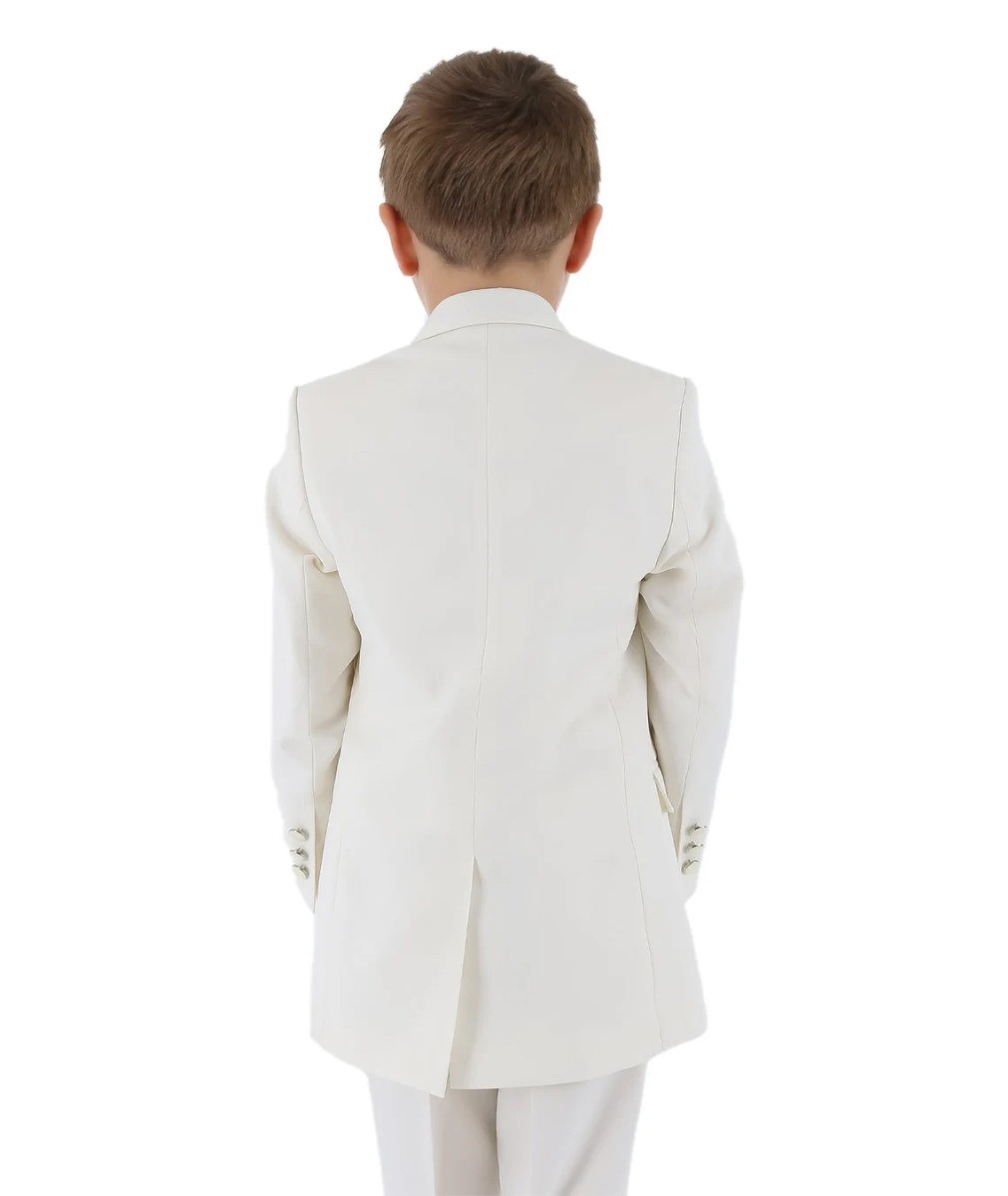 Kinder Jungen Anzug - Creme - Elfenbein