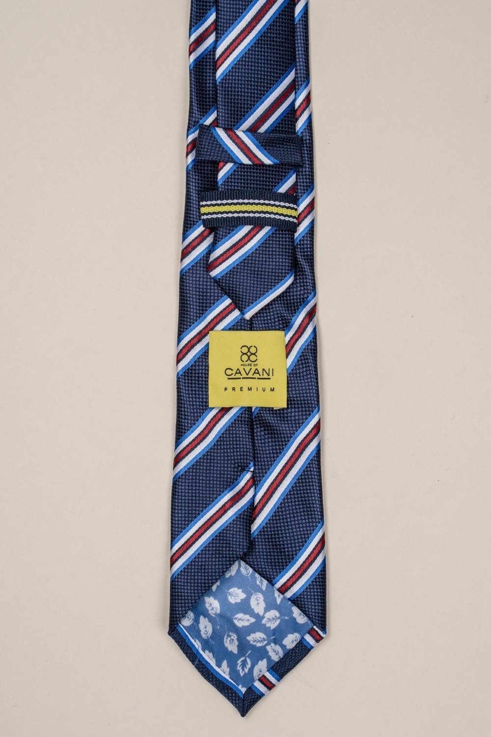 Men's Multicolored Striped Pattern Formal Tie