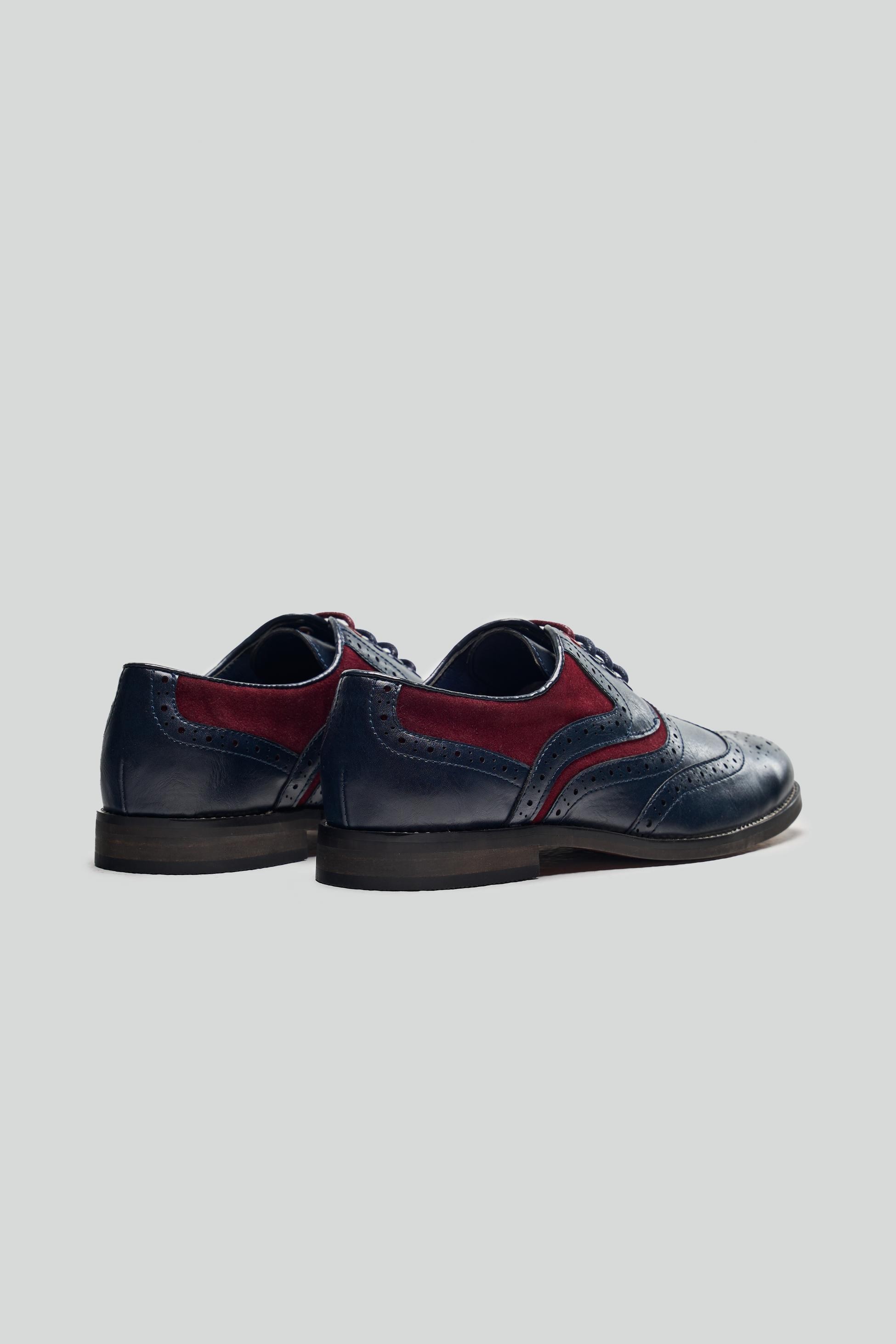 Boys Lace Up Oxford Brogue shoes - RUSSEL