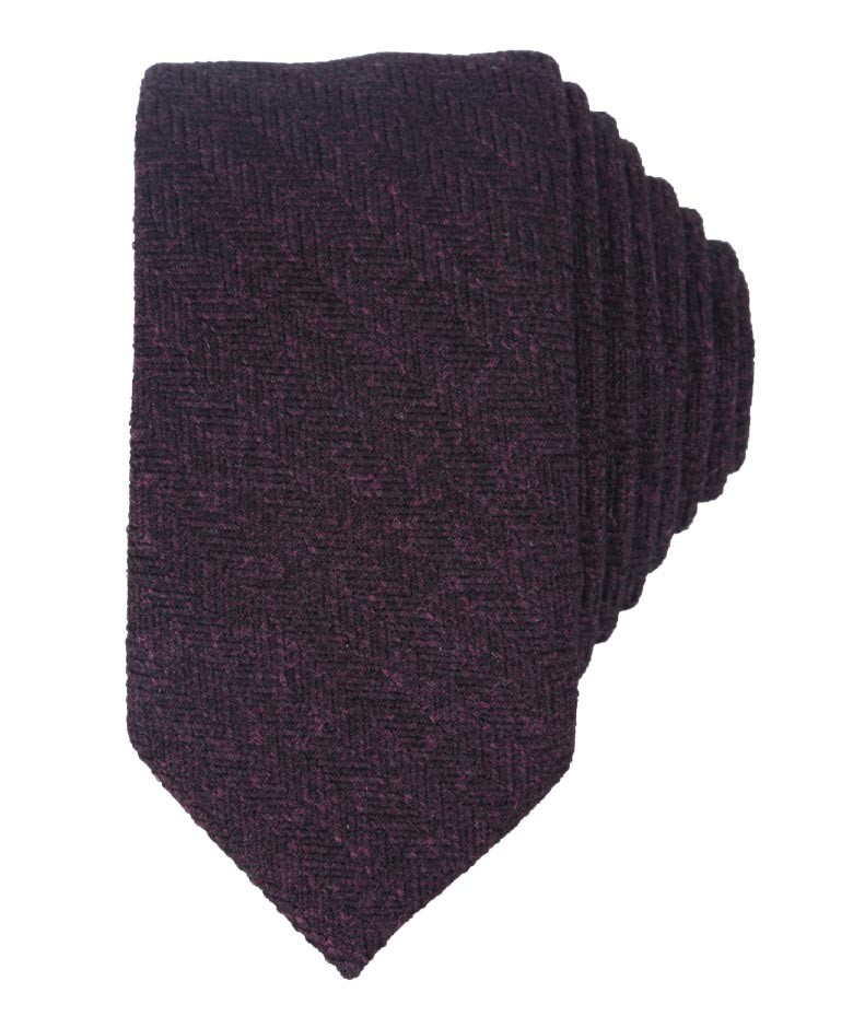 Boys & Men's Herringbone Tweed Tie & Pocket Square Set