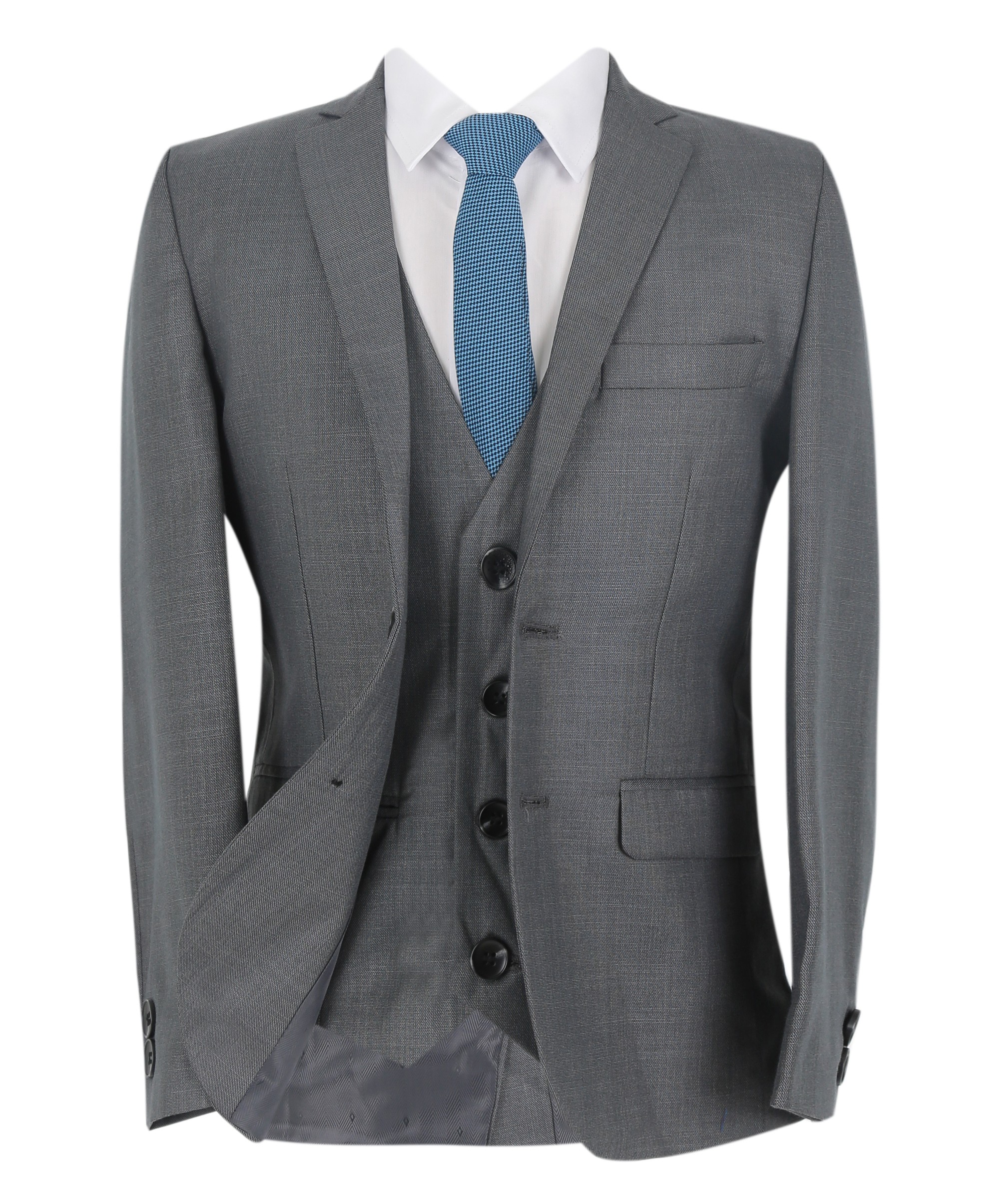 Boys Formal Suit Set - Grey