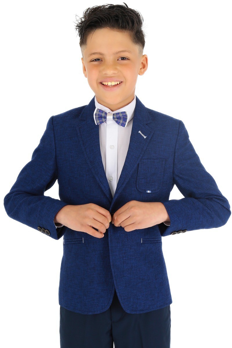 Jungen Slim-Fit Twill Formelles Sakko - TERRY