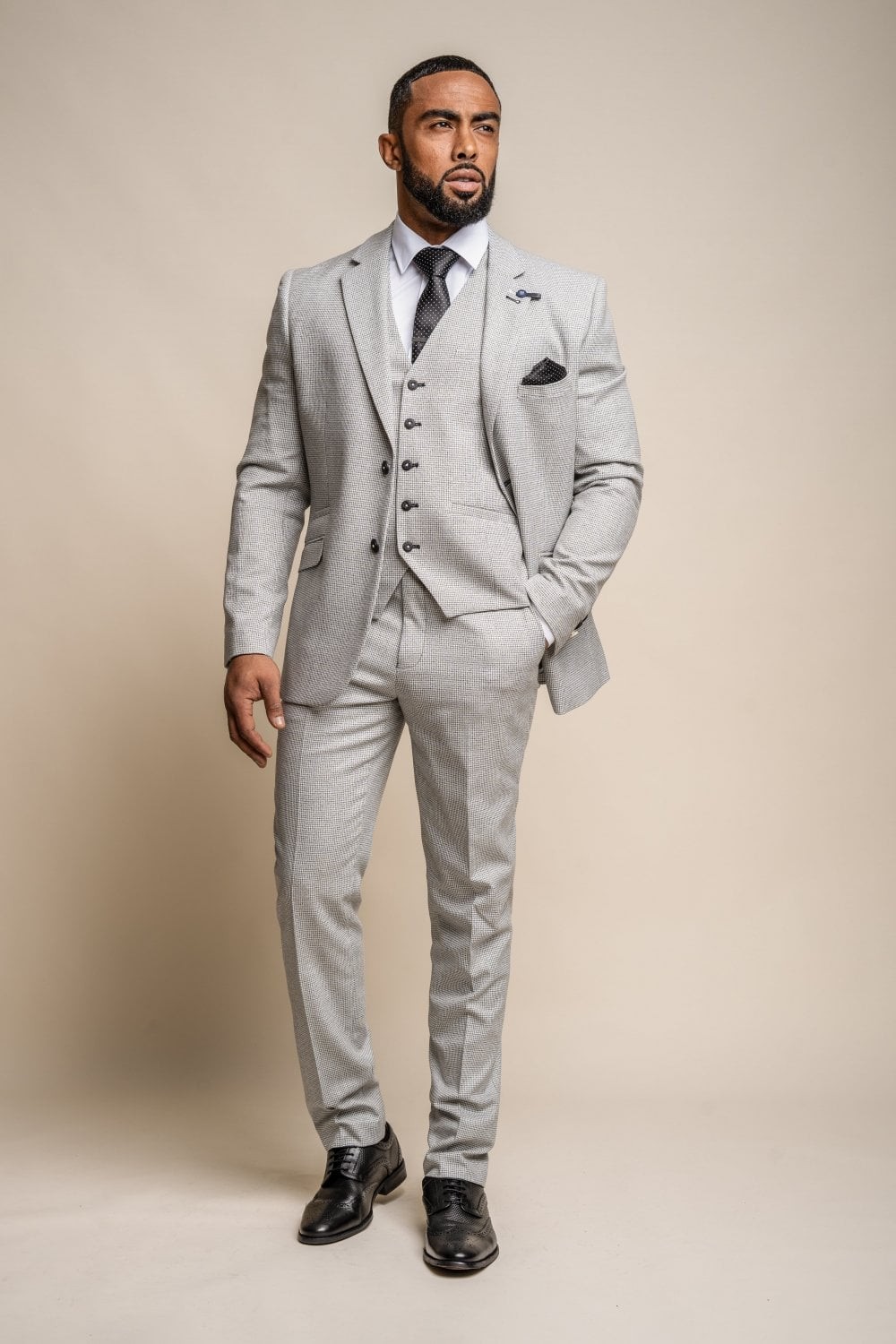 Mens check slim fit on sale suits