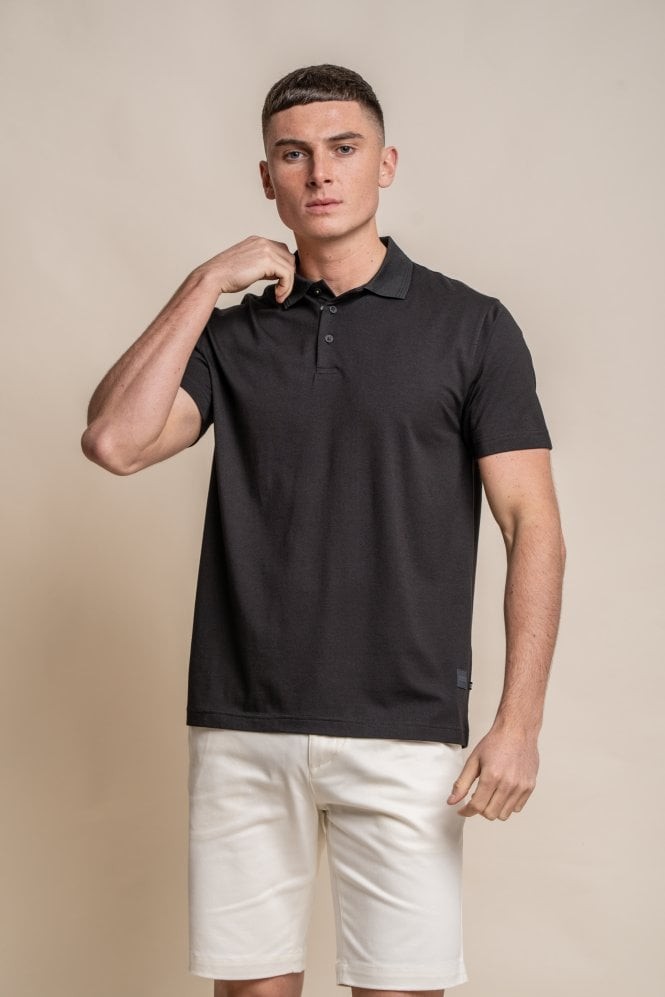 Men's Slim Fit Cotton Short Sleeve Polo T-Shirt - Kelsey