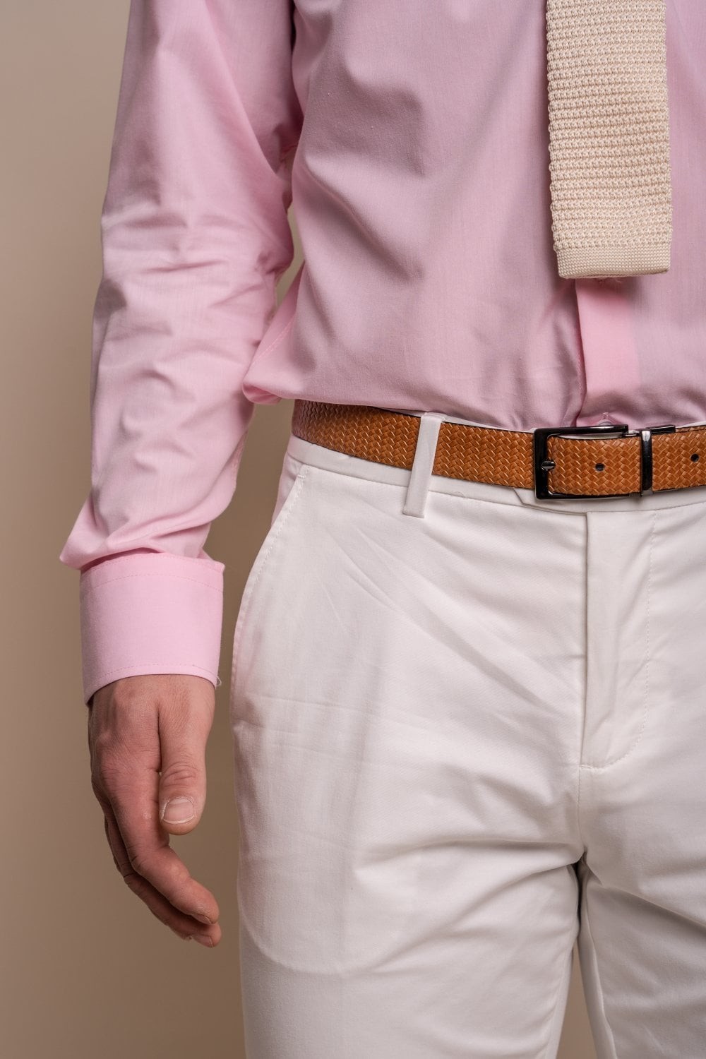 Pantalon Formel Slim Fit en Coton pour Homme - MARIO