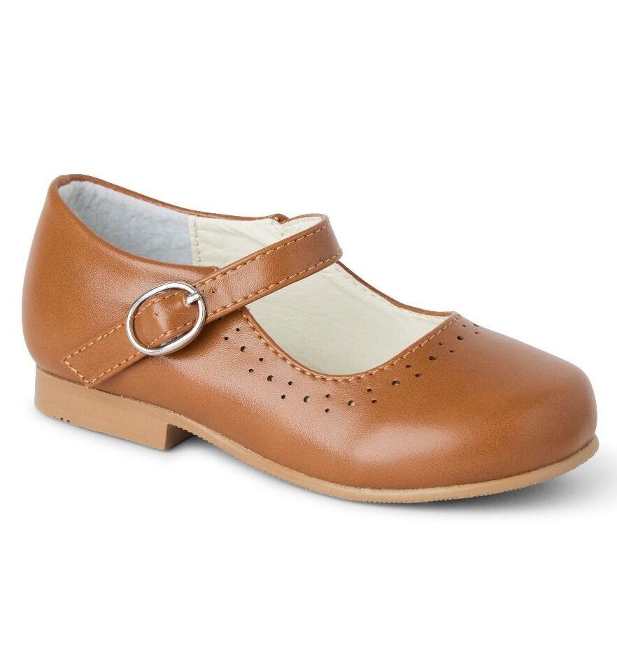 Chaussures Classiques Mary Jane Perforées pour Filles – ABBEY_Matt