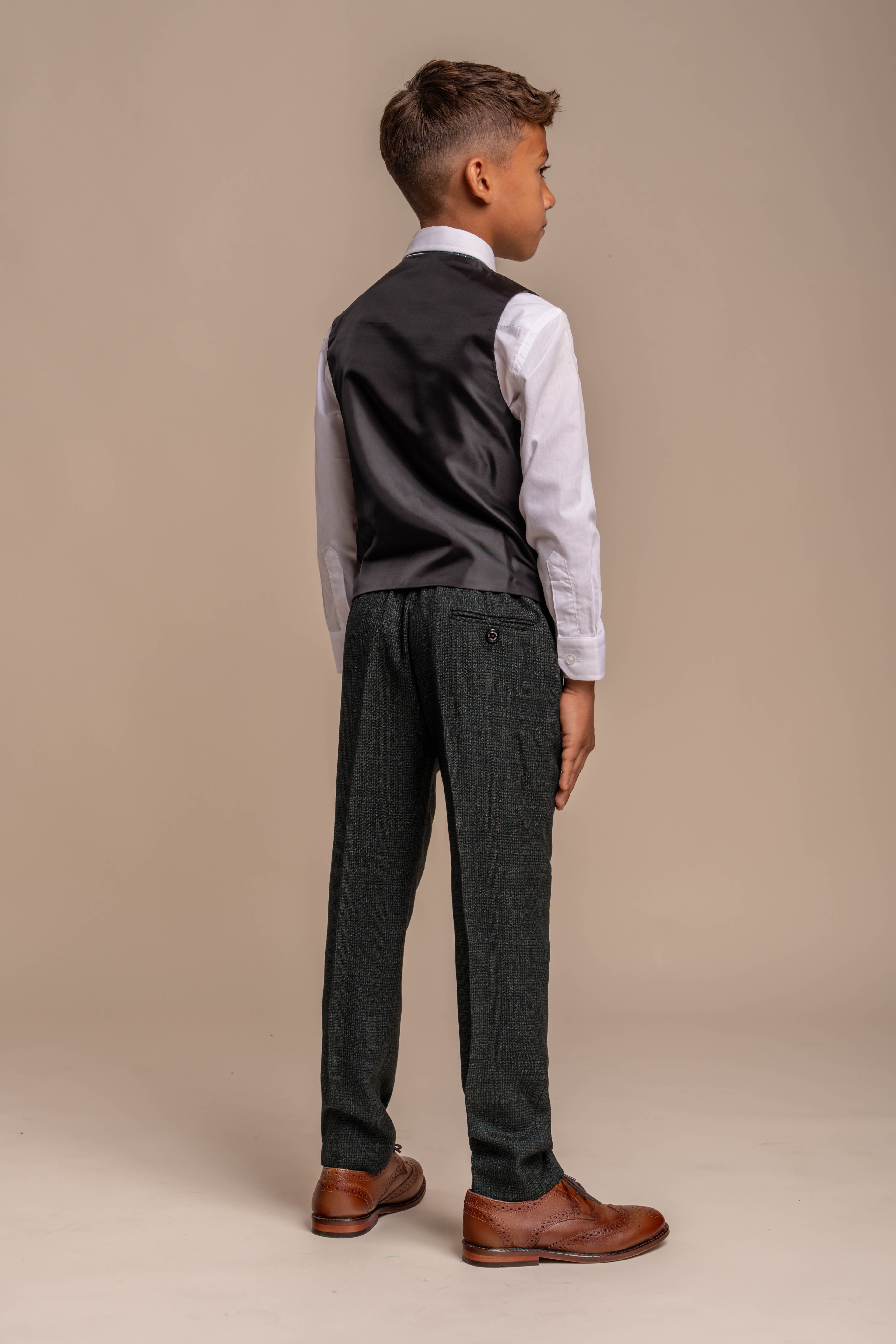 Jungen Anzug in Slim Fit für Formelle Anlässe - CARIDI