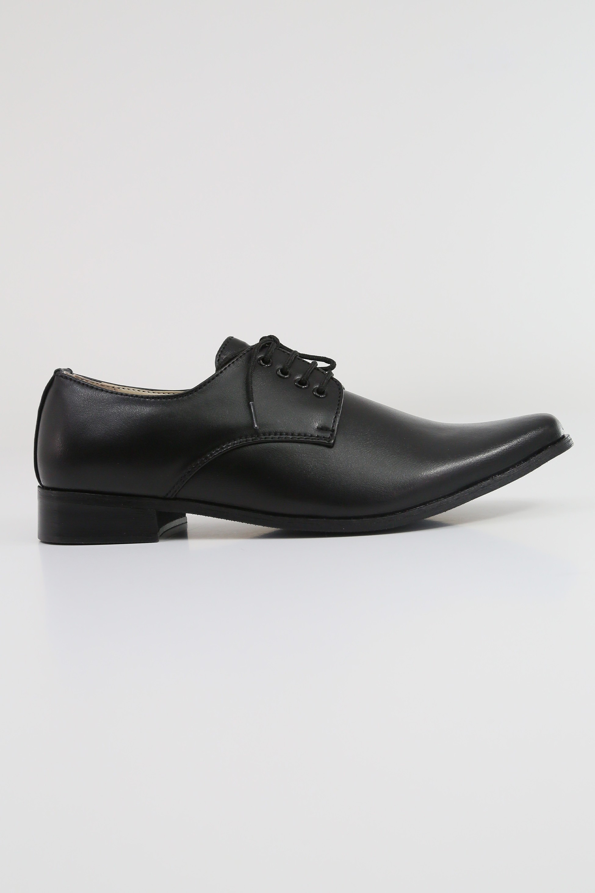 Chaussures Derby en Cuir Mat pour Garçons - GEORGE