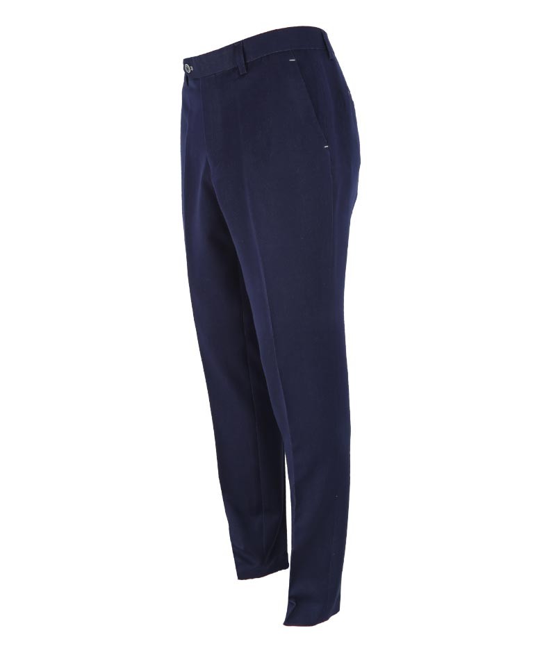 Slim Fit Blue Formal Pants