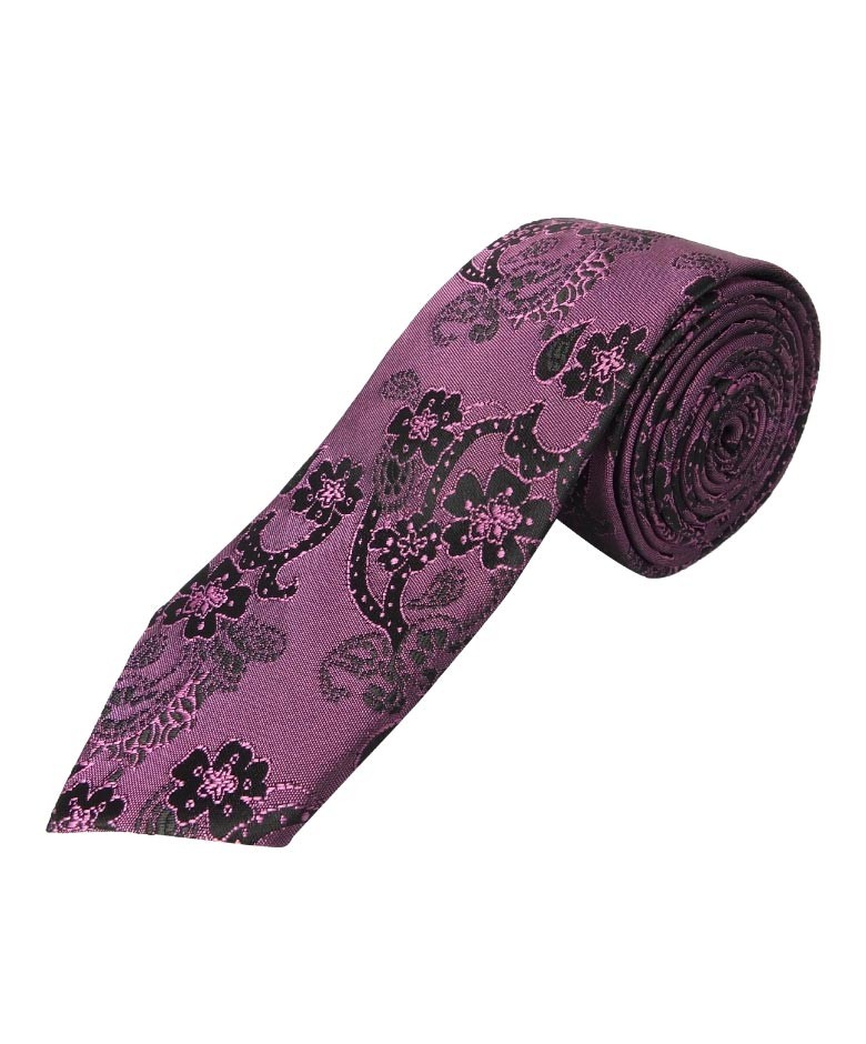 Boys & Men's Paisley Swirls Formal Tie & Hanky Set