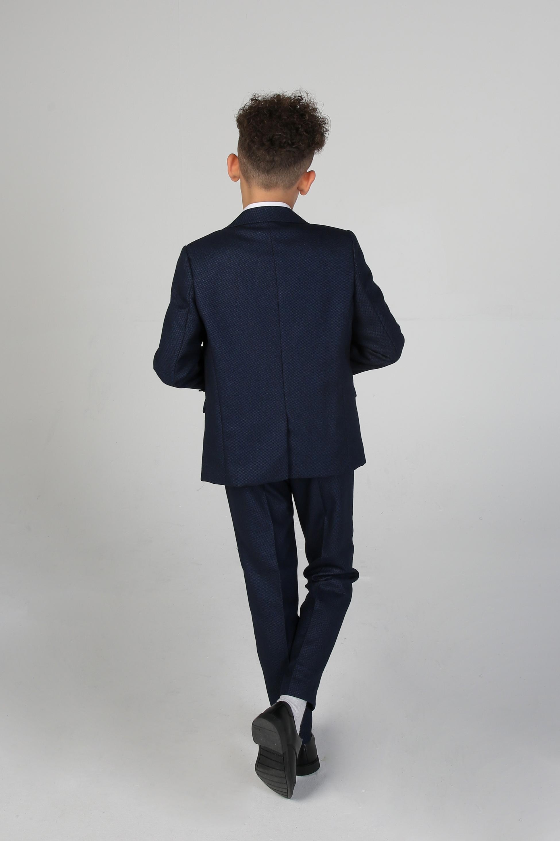 Festliche Strukturierter Anzug Set für Jungen