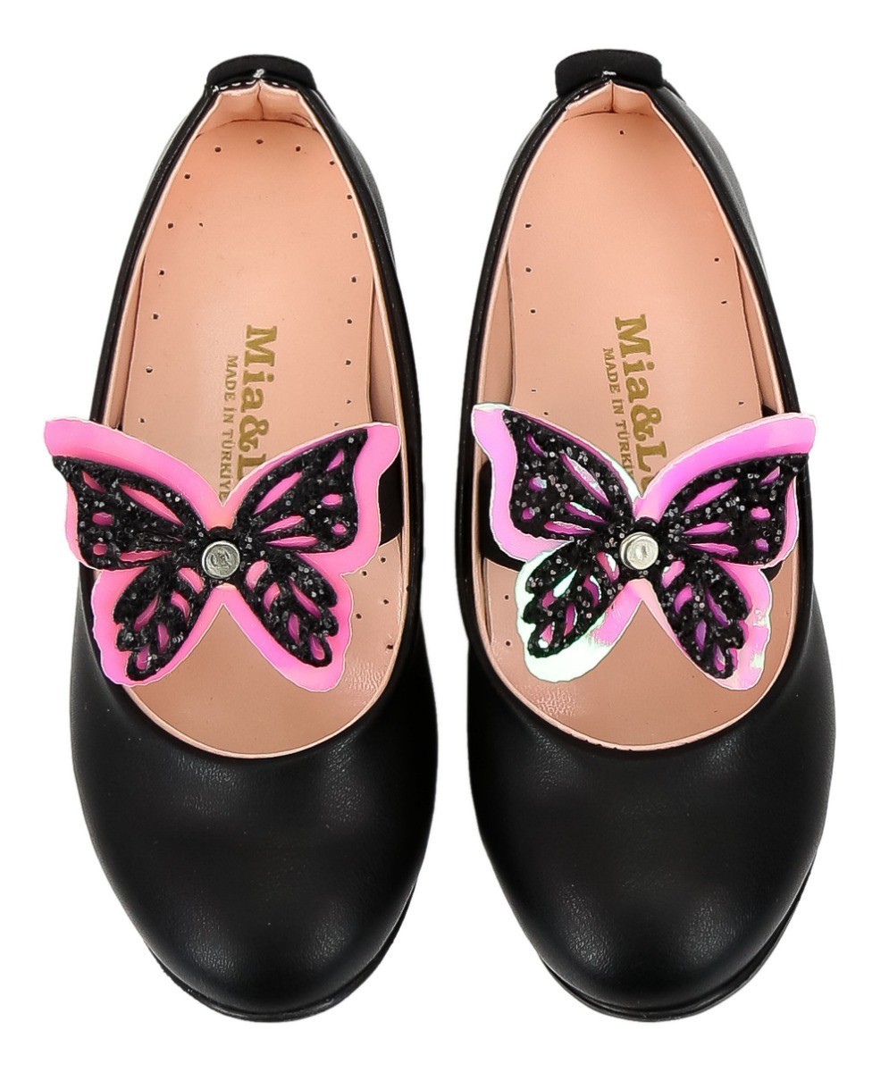 Mädchen Ballerina-Schuhe mit Schmetterlingsriemen