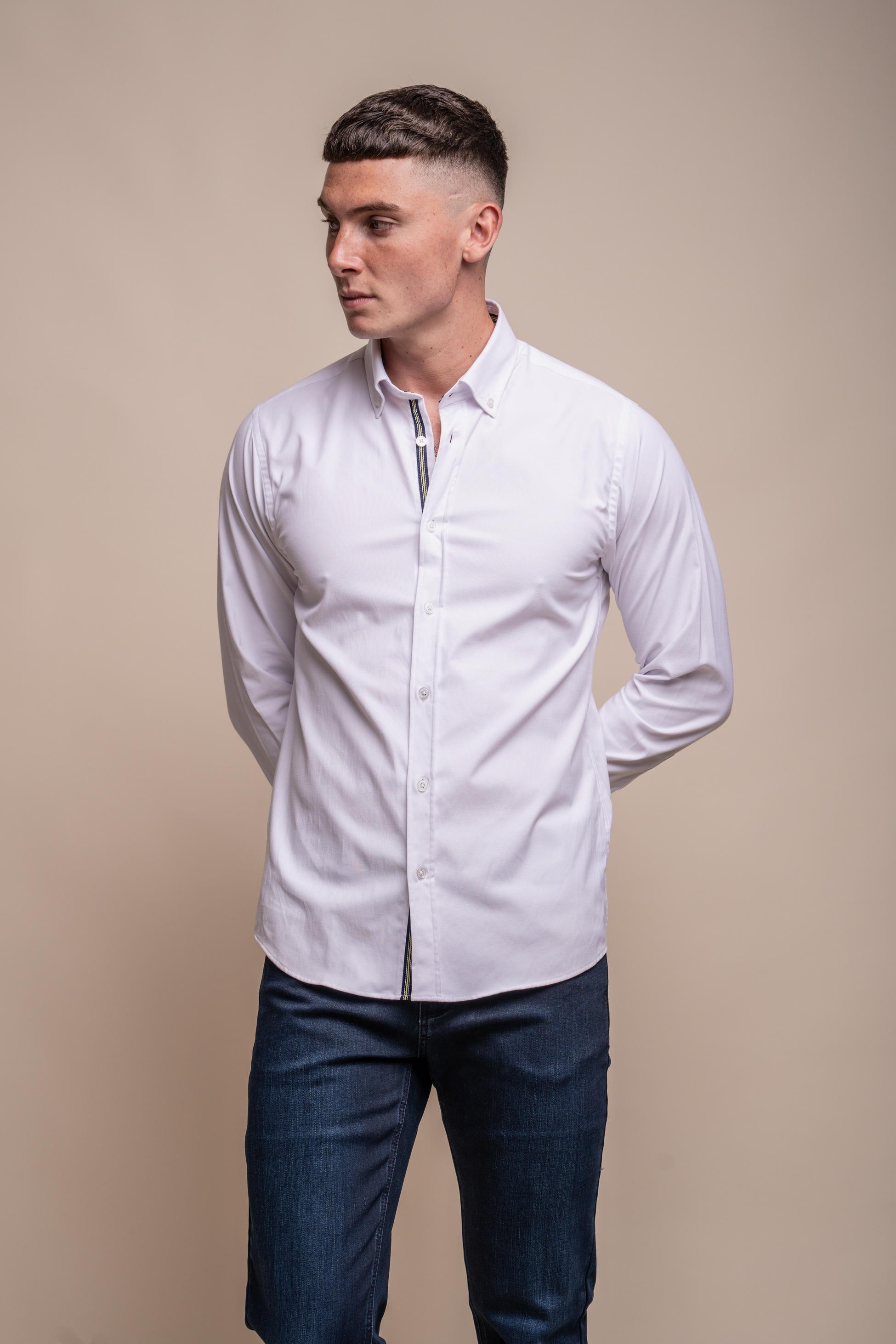 Men's Cotton Casual Shirt - Tessa