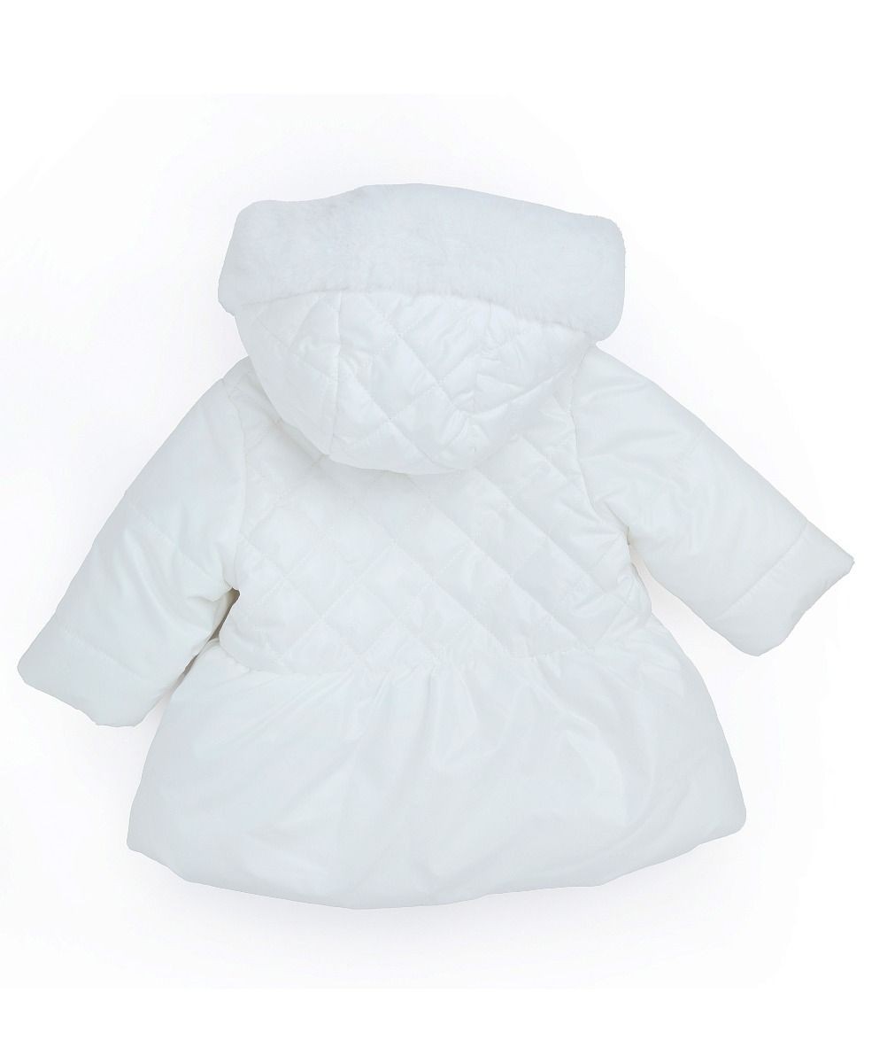 Baby & Girls' Quilted Hooded Puffer Coat - SASHA