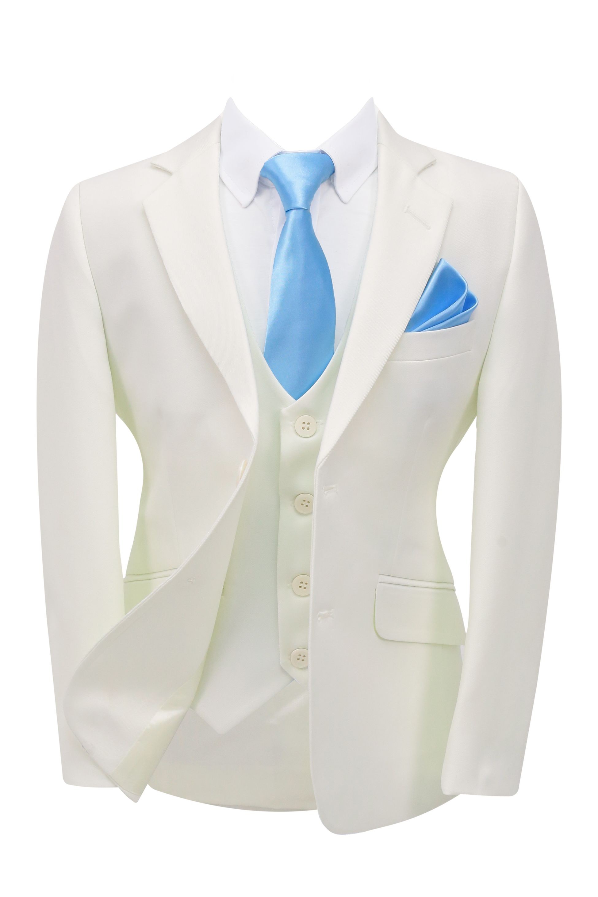 Boys 6 Piece Communion Tailored Fit Suit Set