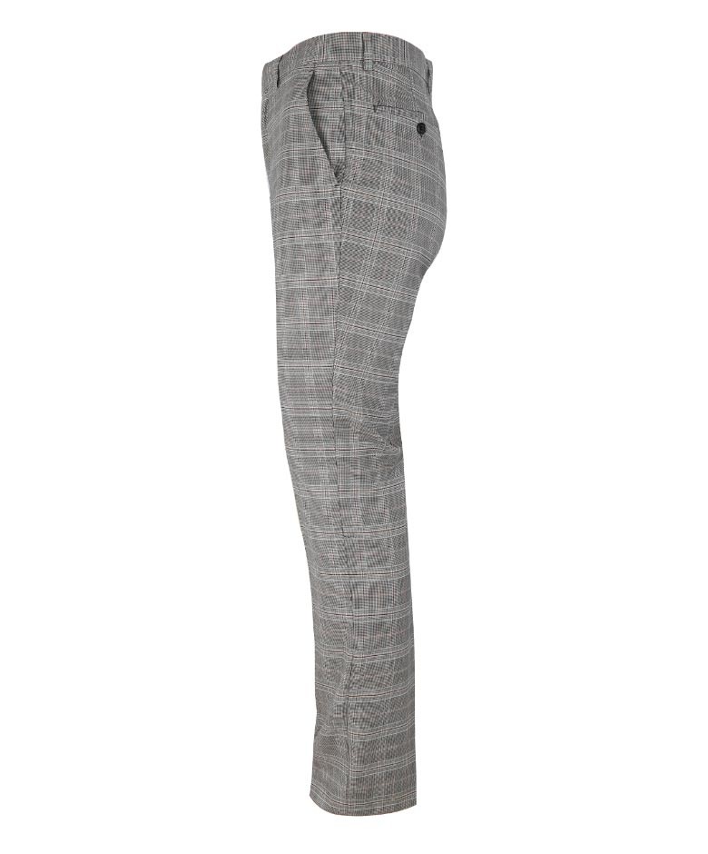 Check Trousers - Grey Plaid — CLASH