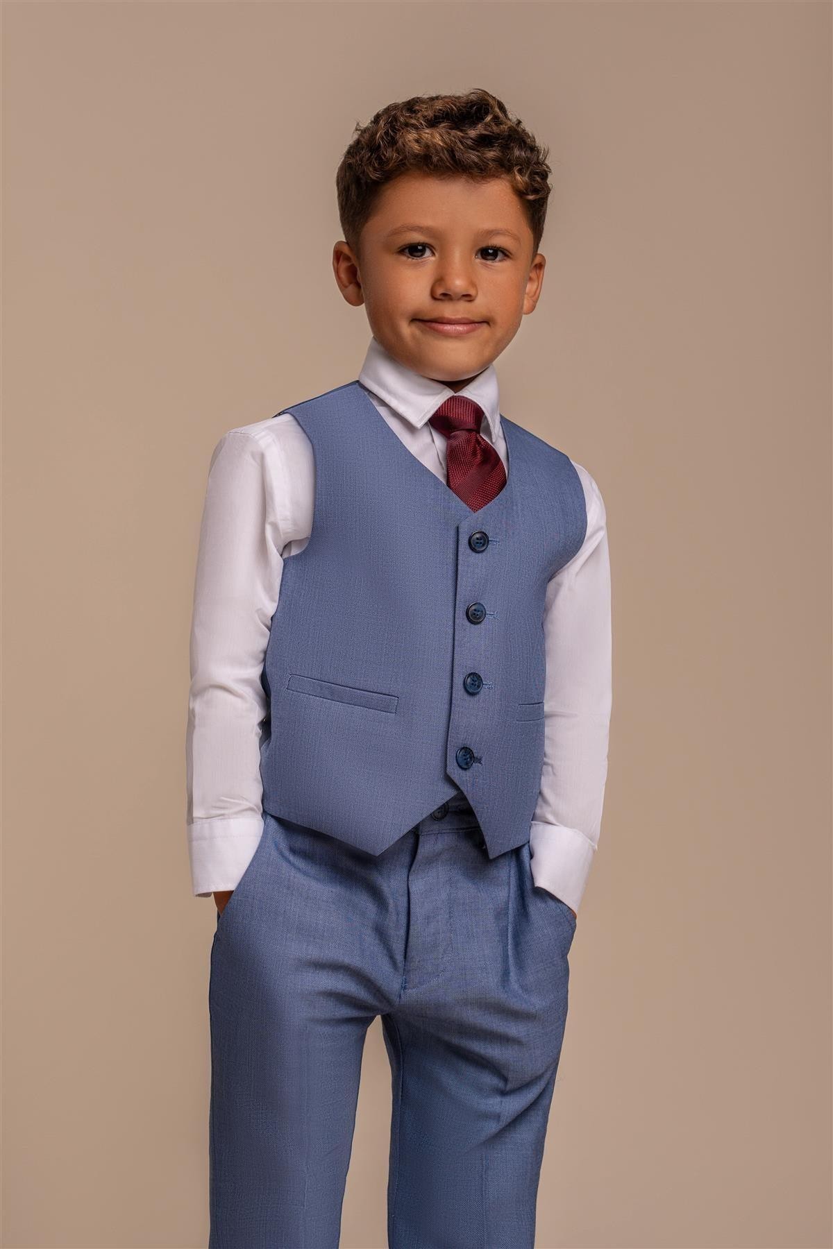 Festliche Slim Fit Anzug für Jungen - Jay Blue