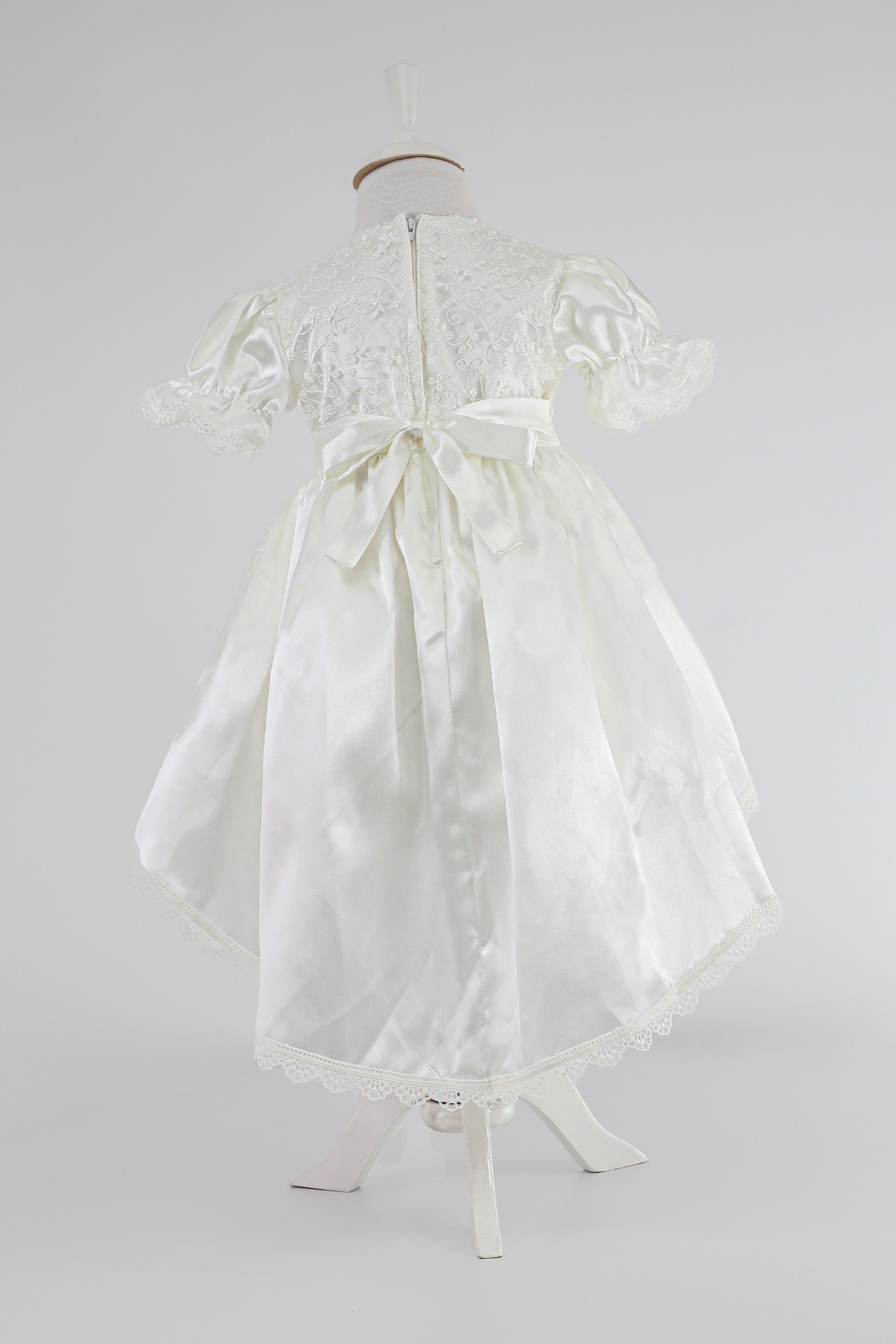 Baby-Mädchen Blumenspitze Tüllkleid Set – B1208