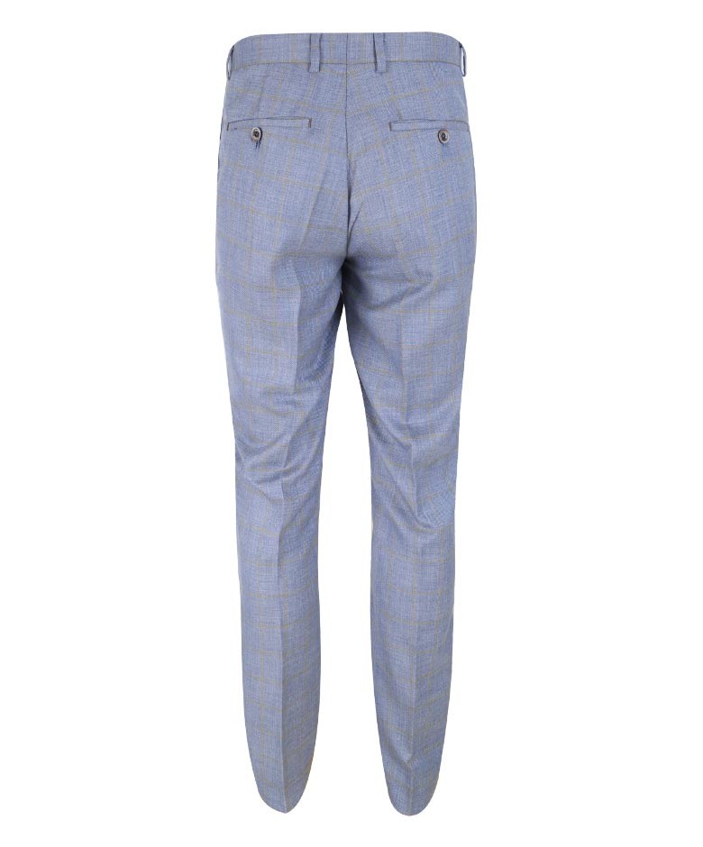 Buy Code by LifestyleLight Blue Super Slim Fit Texture Trousers for Mens  Online @ Tata CLiQ