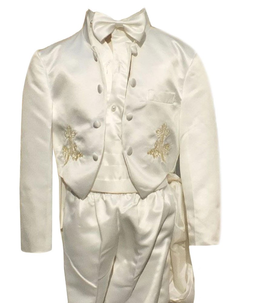 Baby Boys Christening Baptism Outfit - Ivory