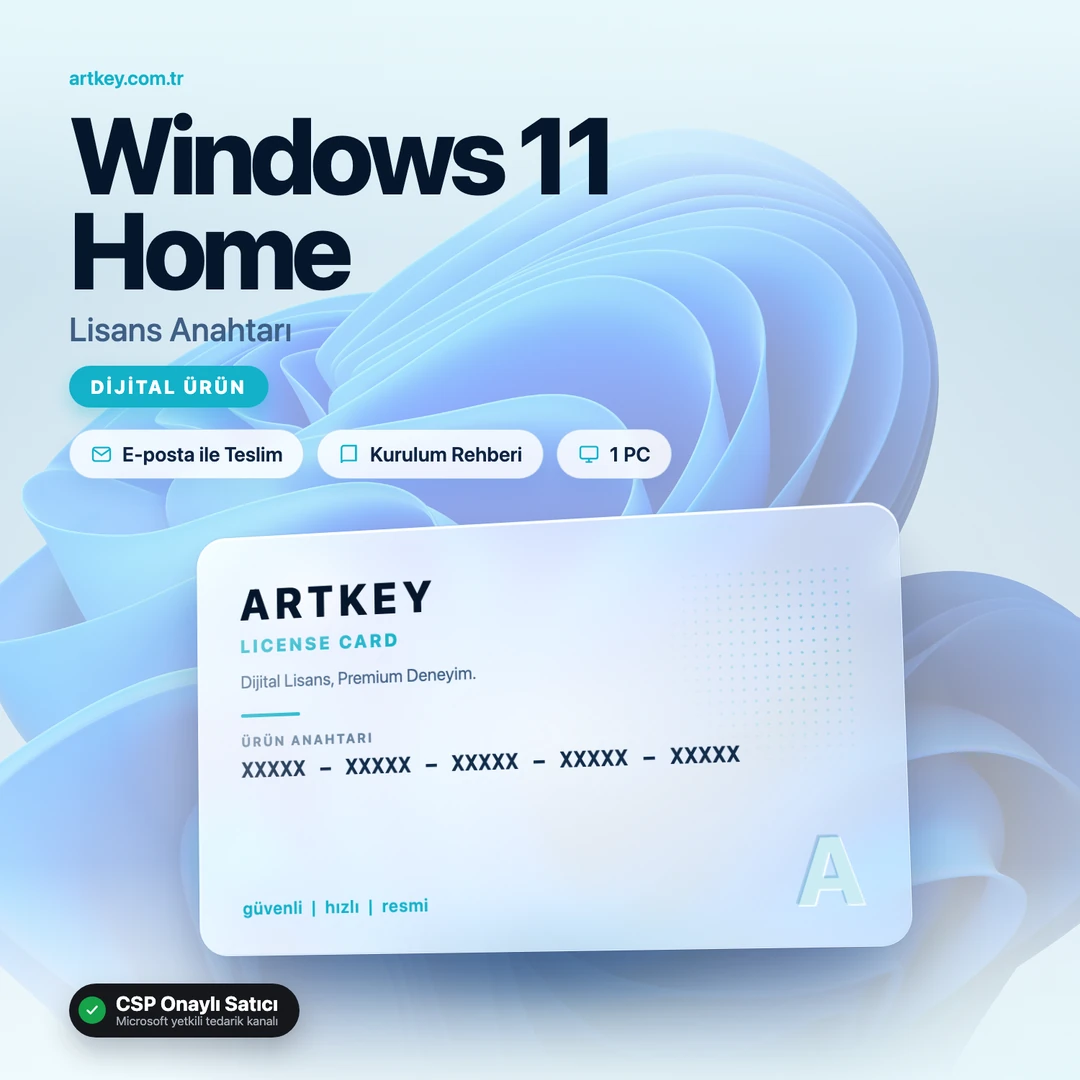 Windows 11 Home Key Example Windows 11 Home Key Satın Al – Faturalı, Orijinal Lisans