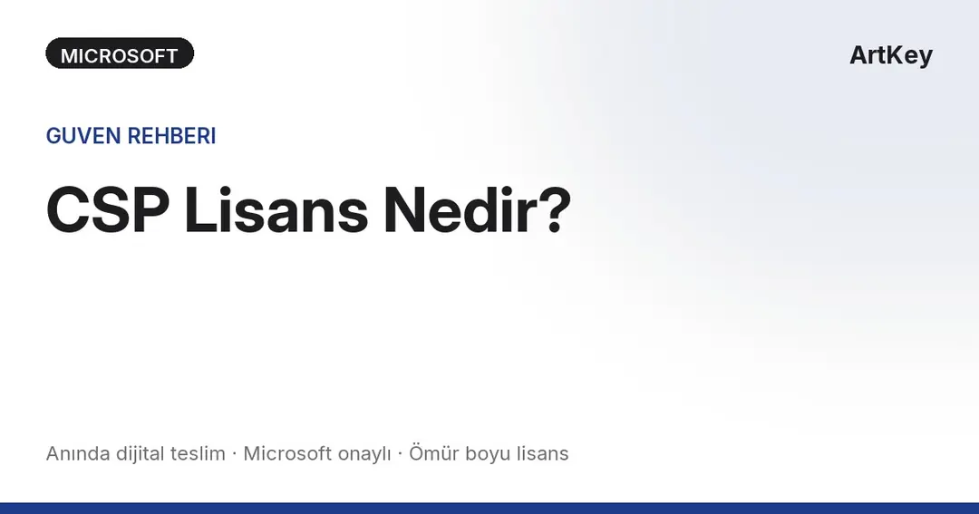 Dijital lisans yasal mi sorusuna net cevap veren rehber, Microsoft onaylı lisans belgesi görseli