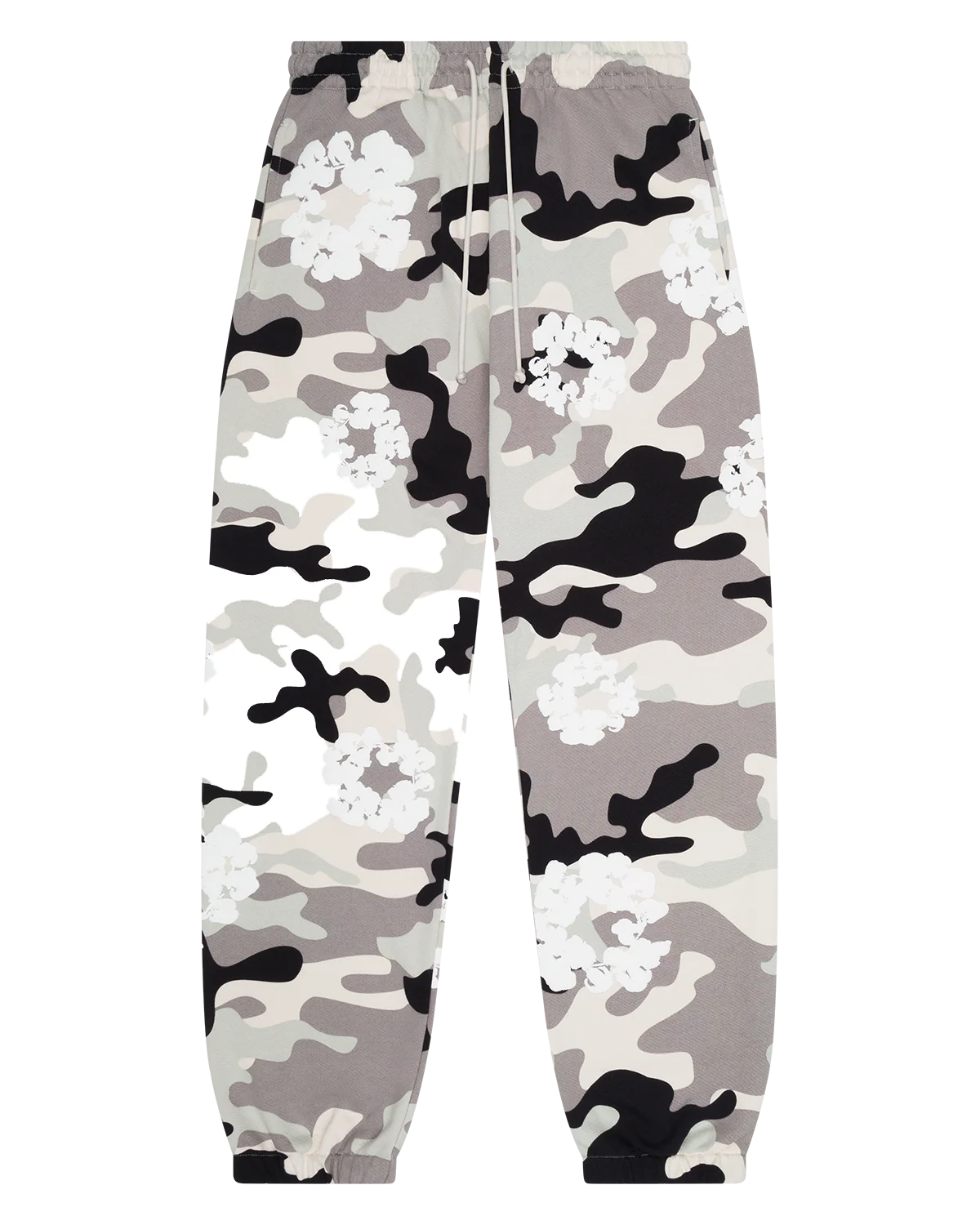 Denim Tears White Camo Cotton Wreath Sweatpant