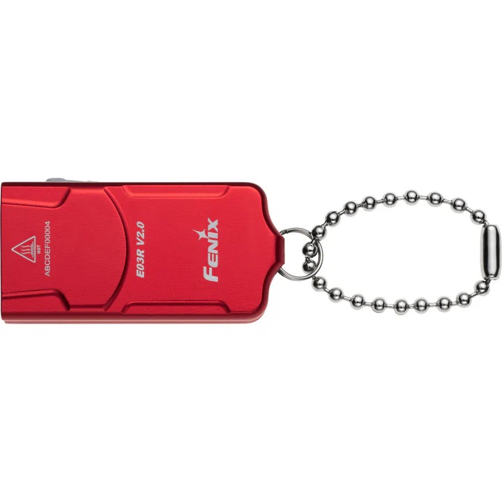 Supreme x Fenix E03R Flashlight Keychain