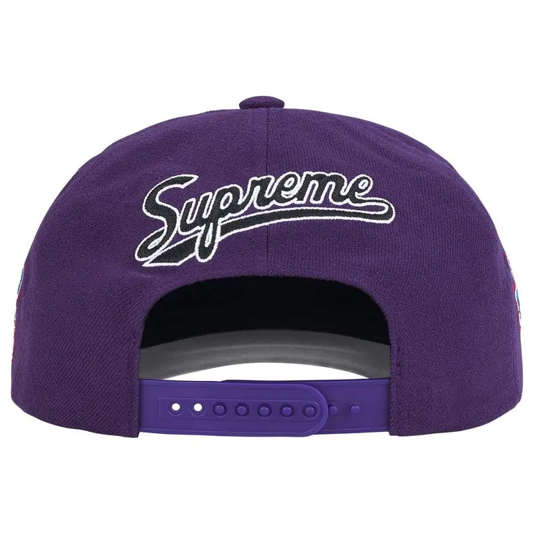 supreme キャップ　Sロゴ　パープル Supreme World Famous S Logo Cap Purple