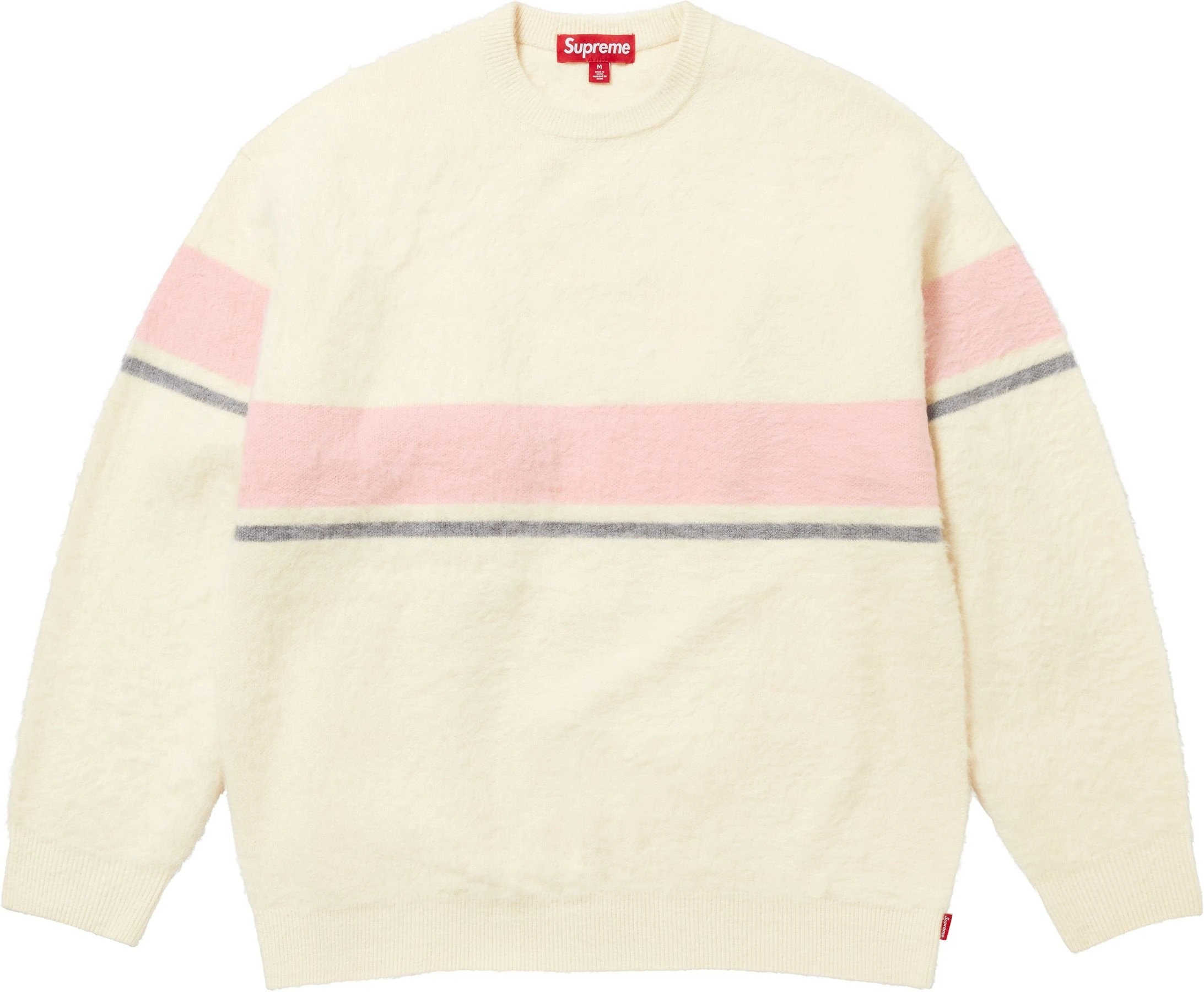 Supreme Brushed Stripe Sweater